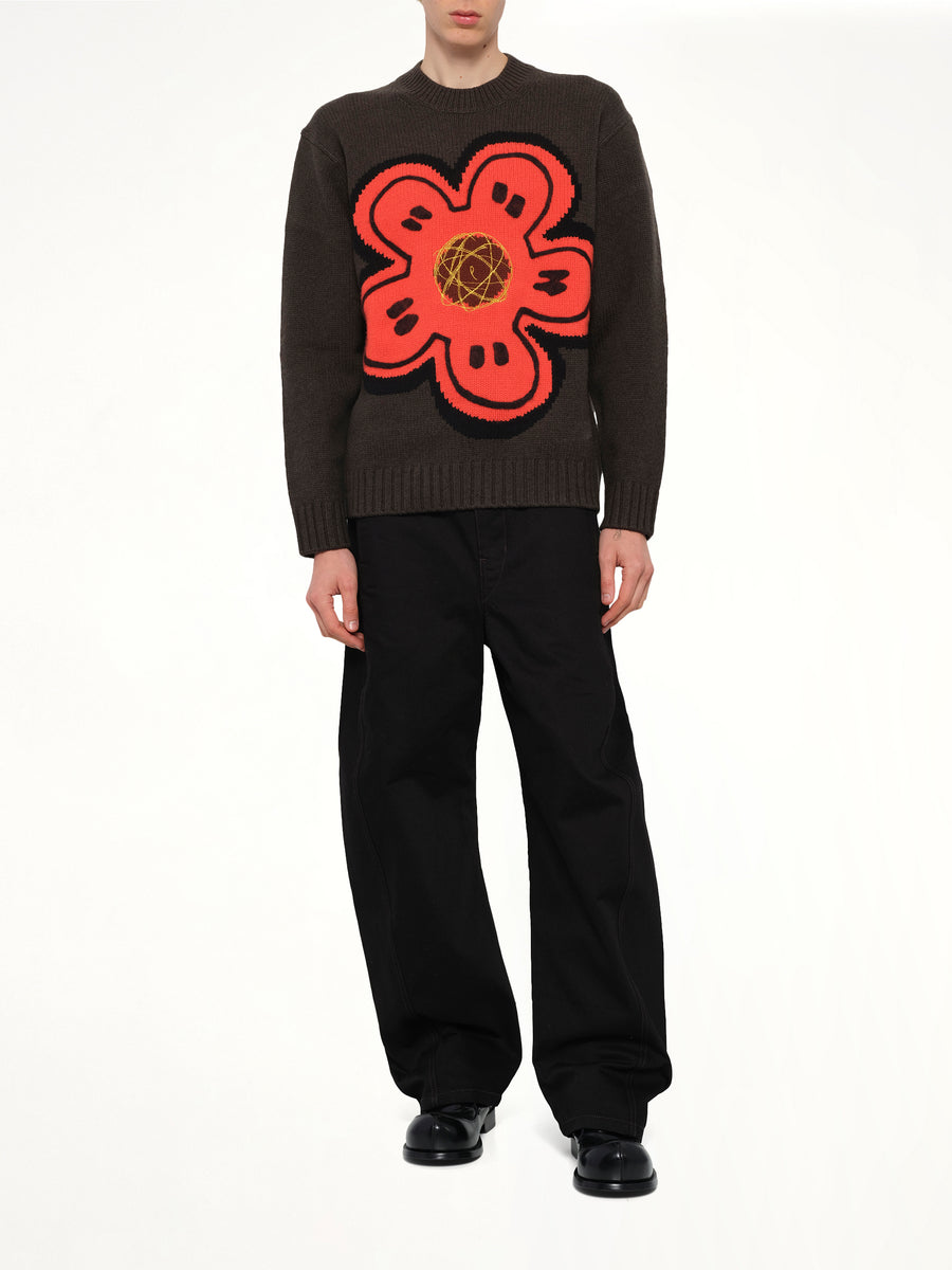 Rws Kenzo Futura Jumper in Khaki