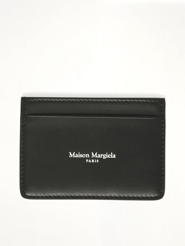 Maison Margiela Cardholder Slim in Black/Silver