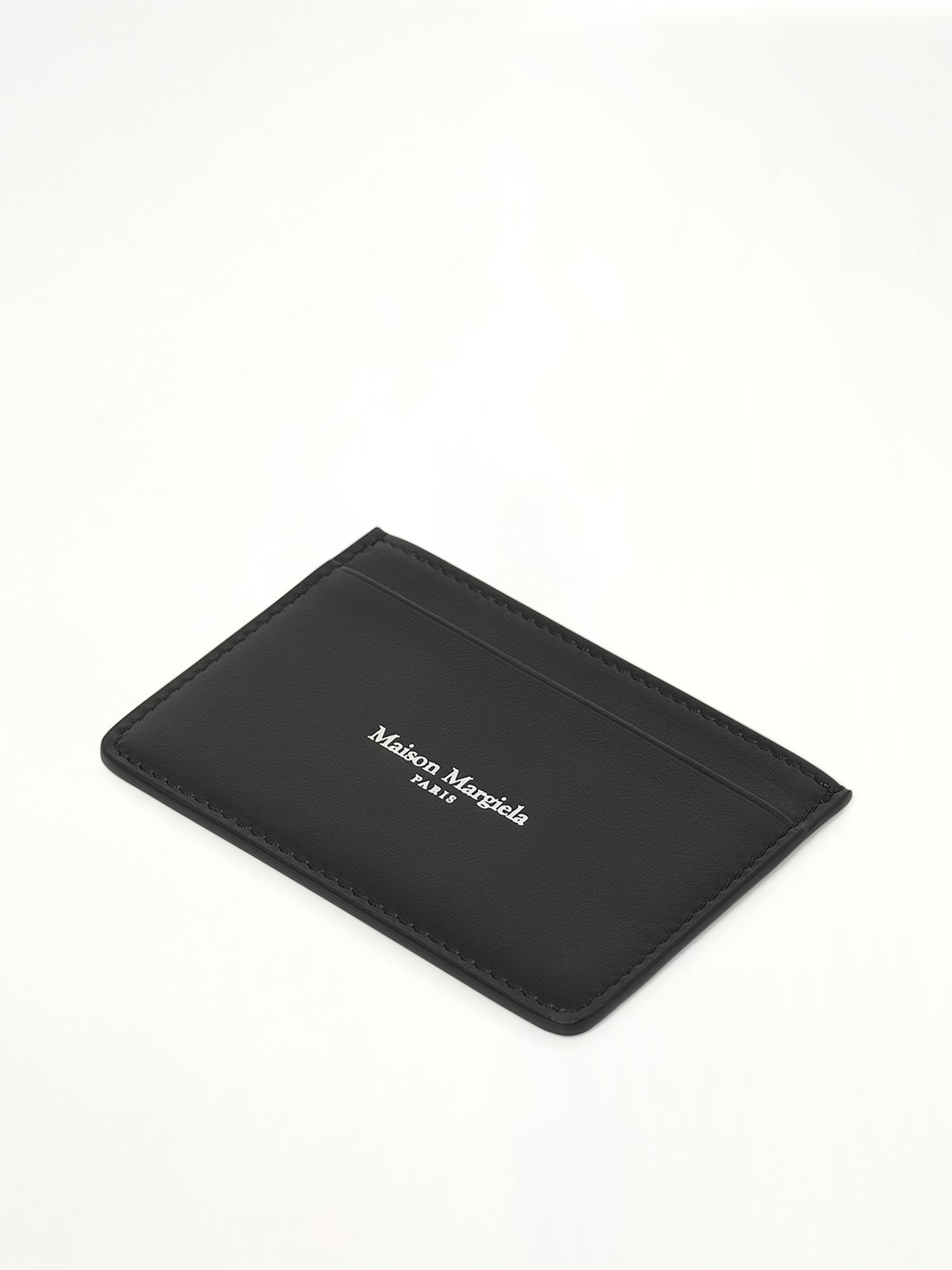 Maison Margiela Cardholder Slim in Black/Silver