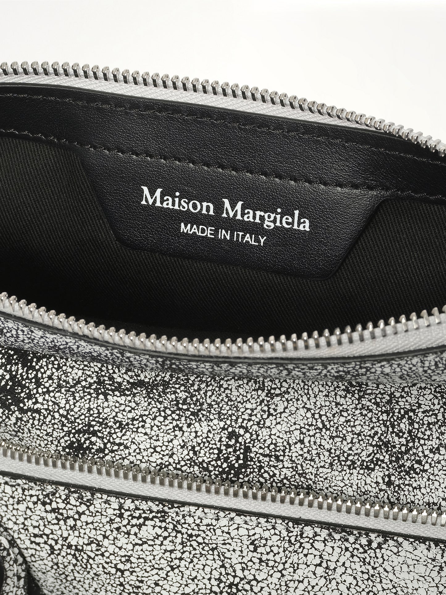 5AC Mini Loved to Death Bag in White/Black