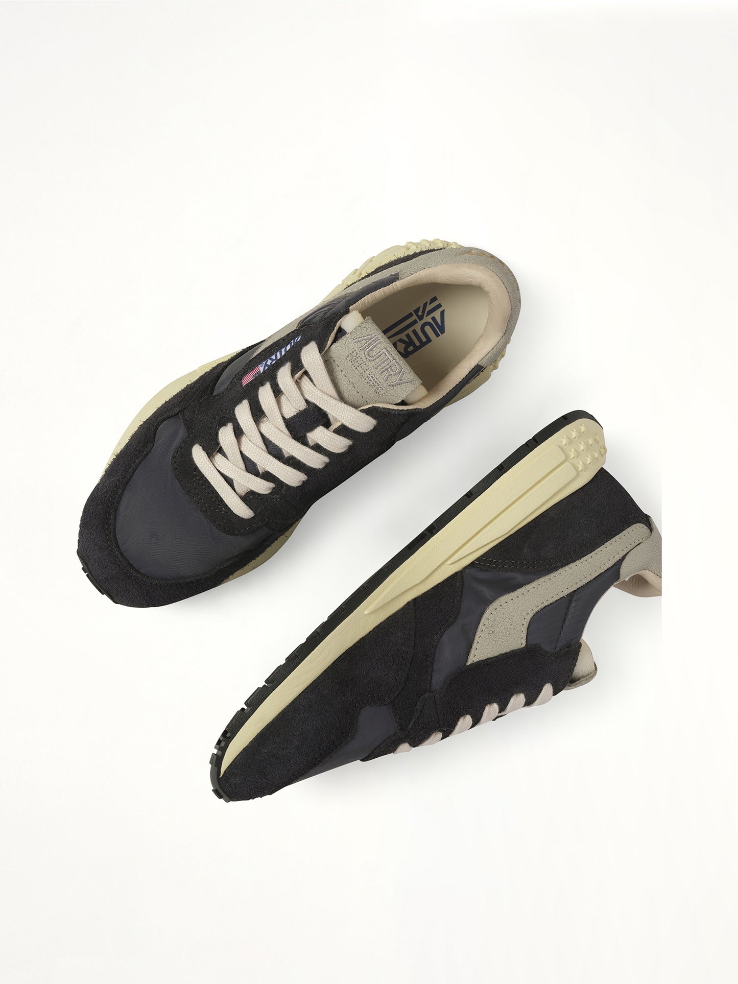 Reelwind Low Sneakers in White/Black