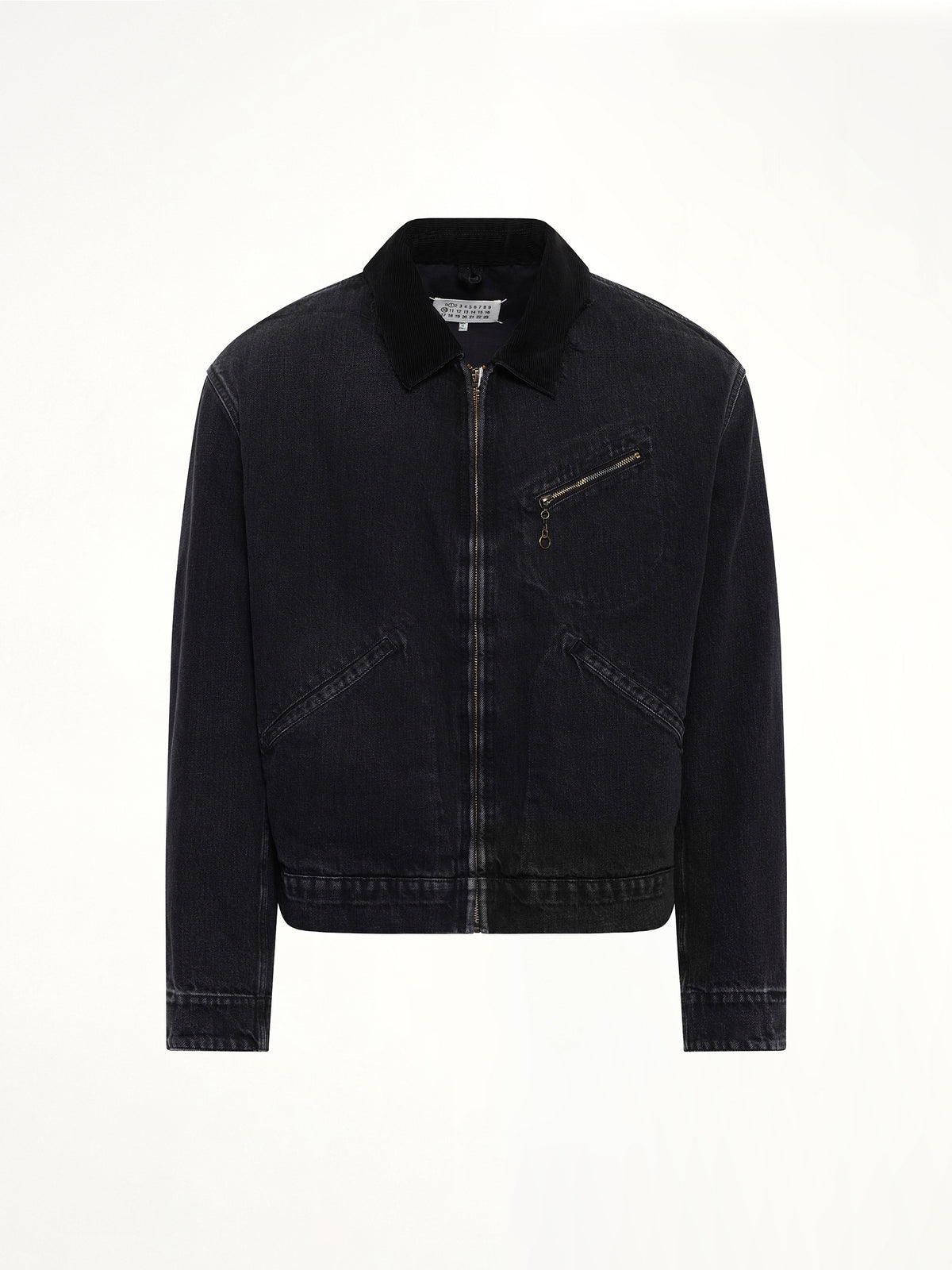 Original Japanese Denim Jacket in Washed Black
