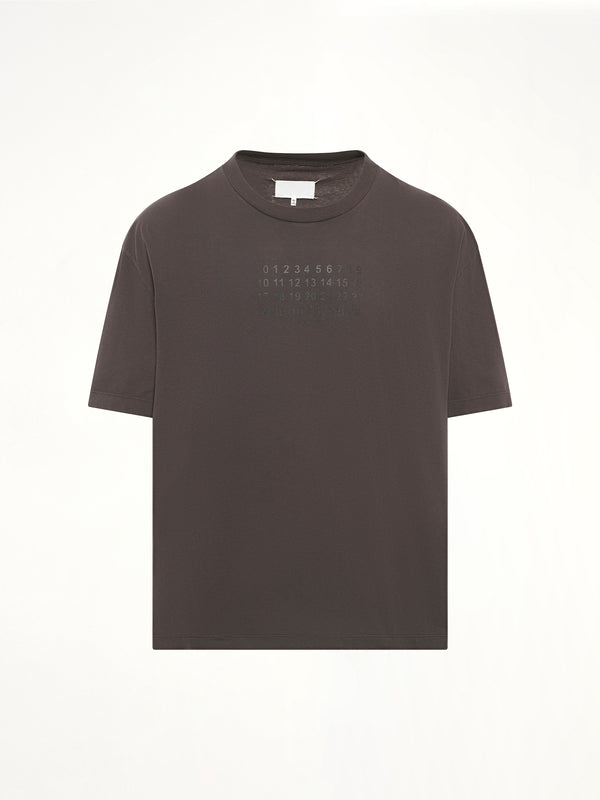 Maison Margiela 貂皮色徽标T恤