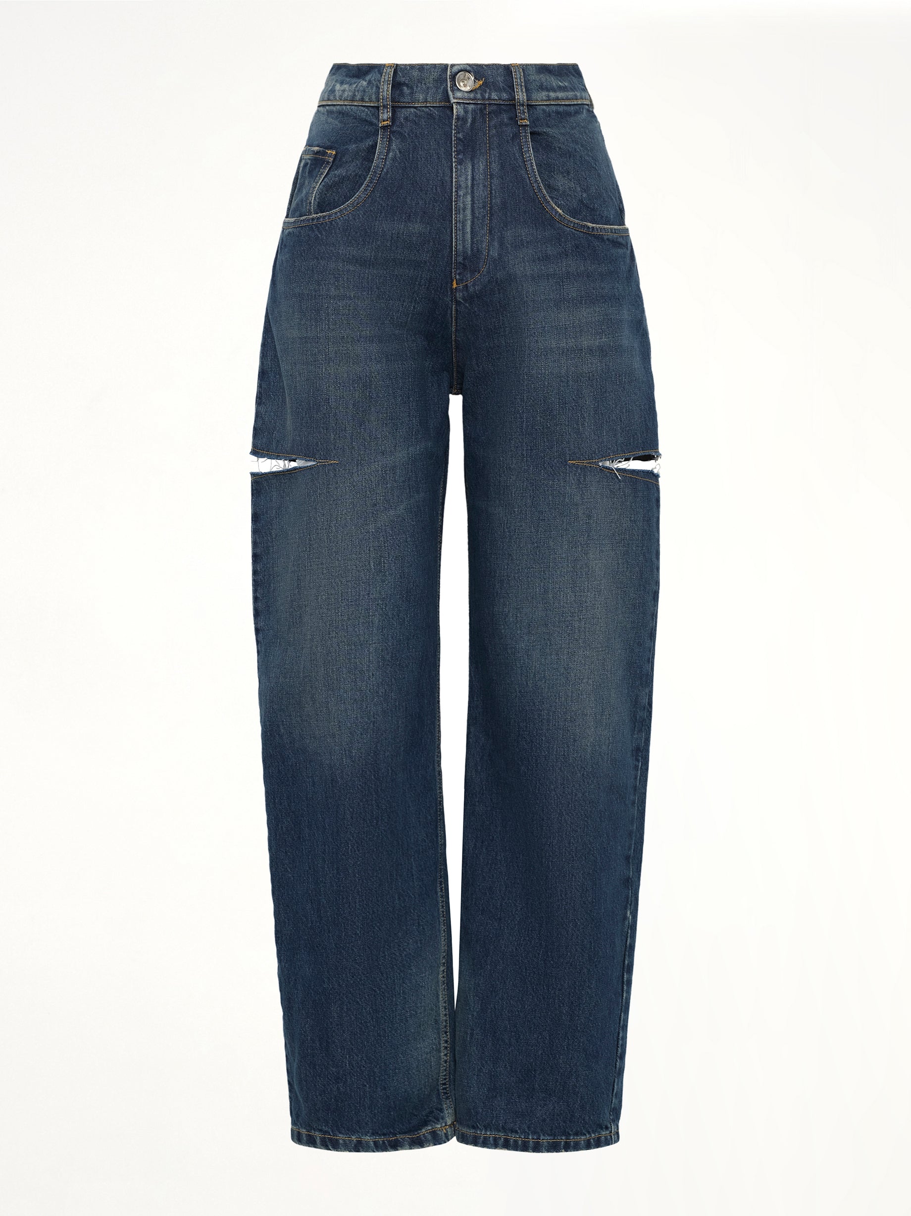 Slash Denim Jeans in Washed Indigo