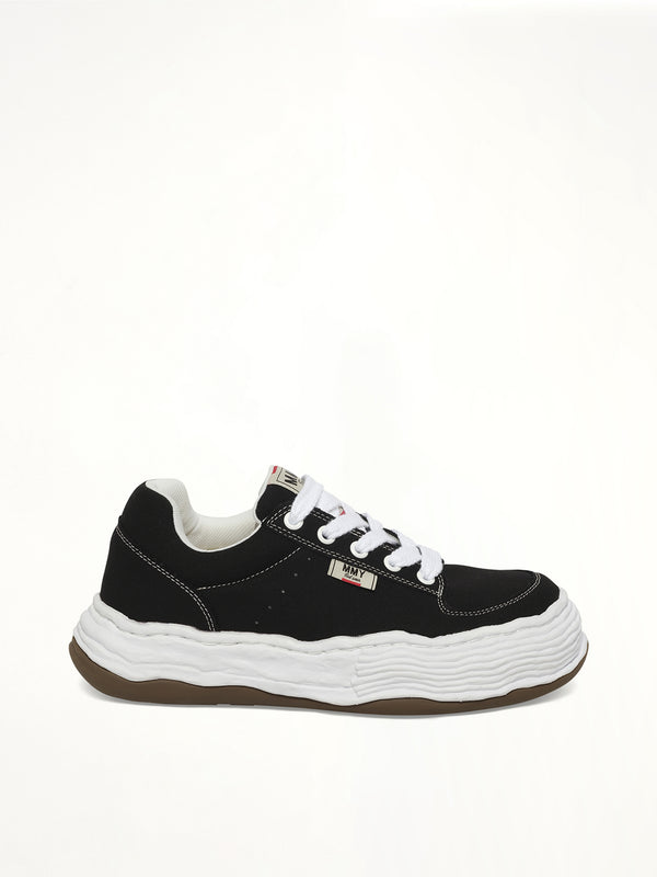 Oliver OG Sneaker in Black Side View | MAISON MIHARA YASUHIRO