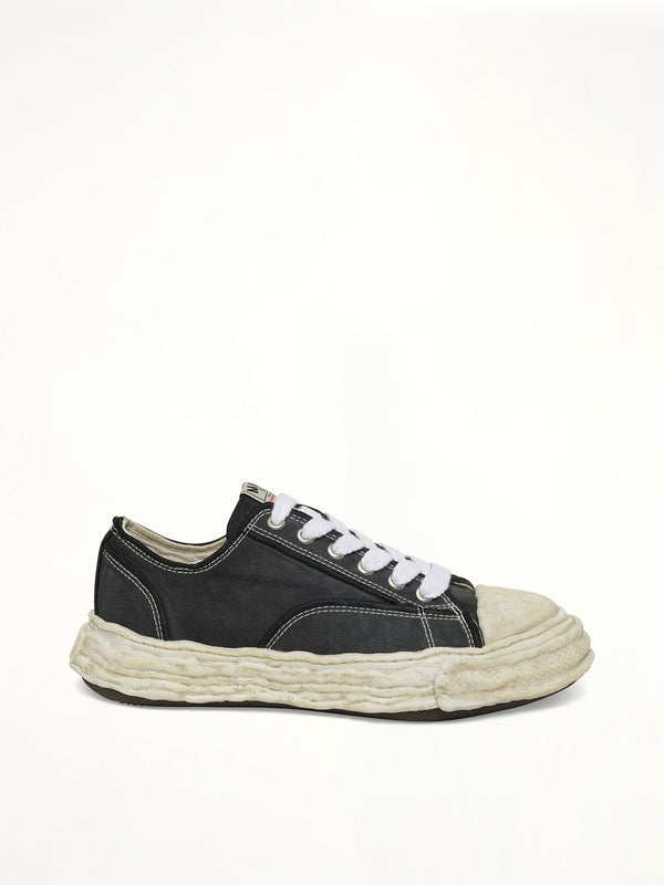 Peterson 23 OG Sneaker in Black Side View | MAISON MIHARA YASUHIRO