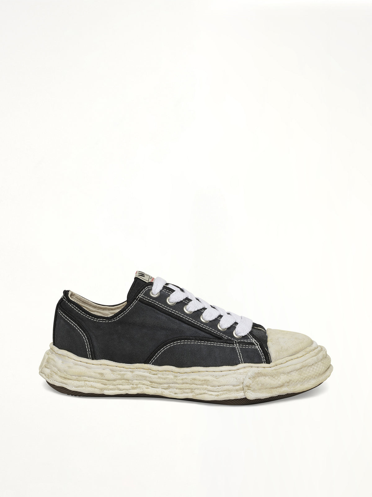 Peterson 23 OG Sneaker in Black Side View | MAISON MIHARA YASUHIRO