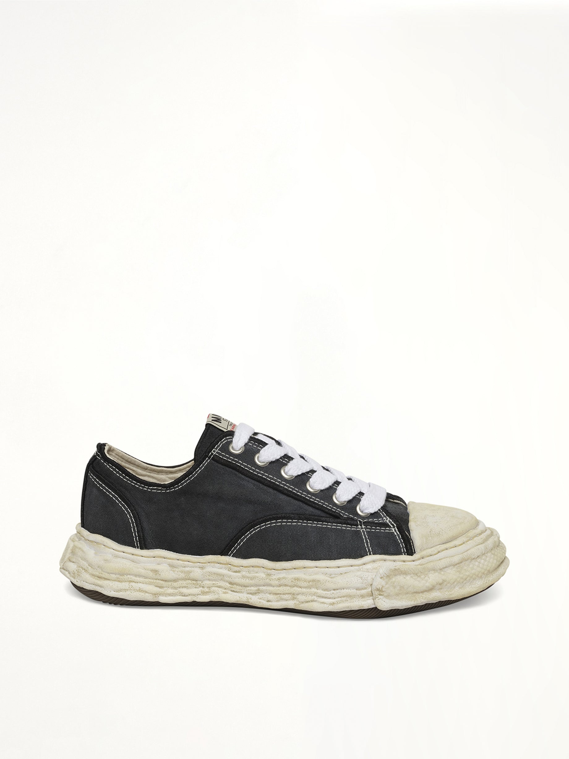 Peterson 23 OG Sneaker in Black Side View | MAISON MIHARA YASUHIRO