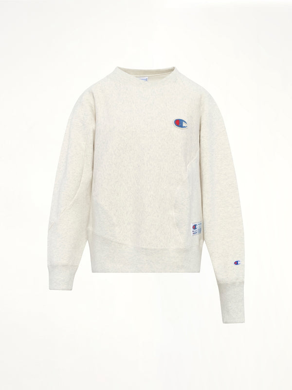 Undercover X Champion Sweatshirt in Oatmeal