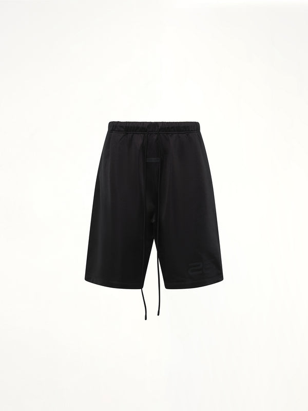 Relaxed Sweatshort in Vintage Black