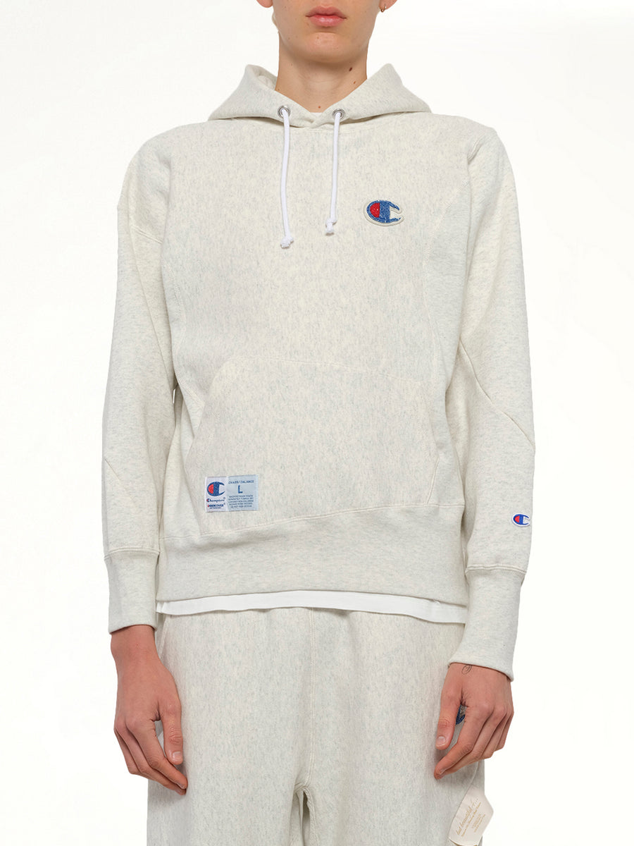 Undercover X Champion Hoodie in Oatmeal