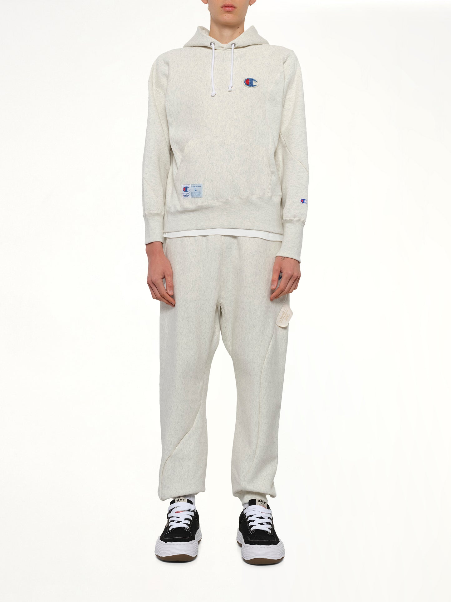 Undercover X Champion Hoodie in Oatmeal