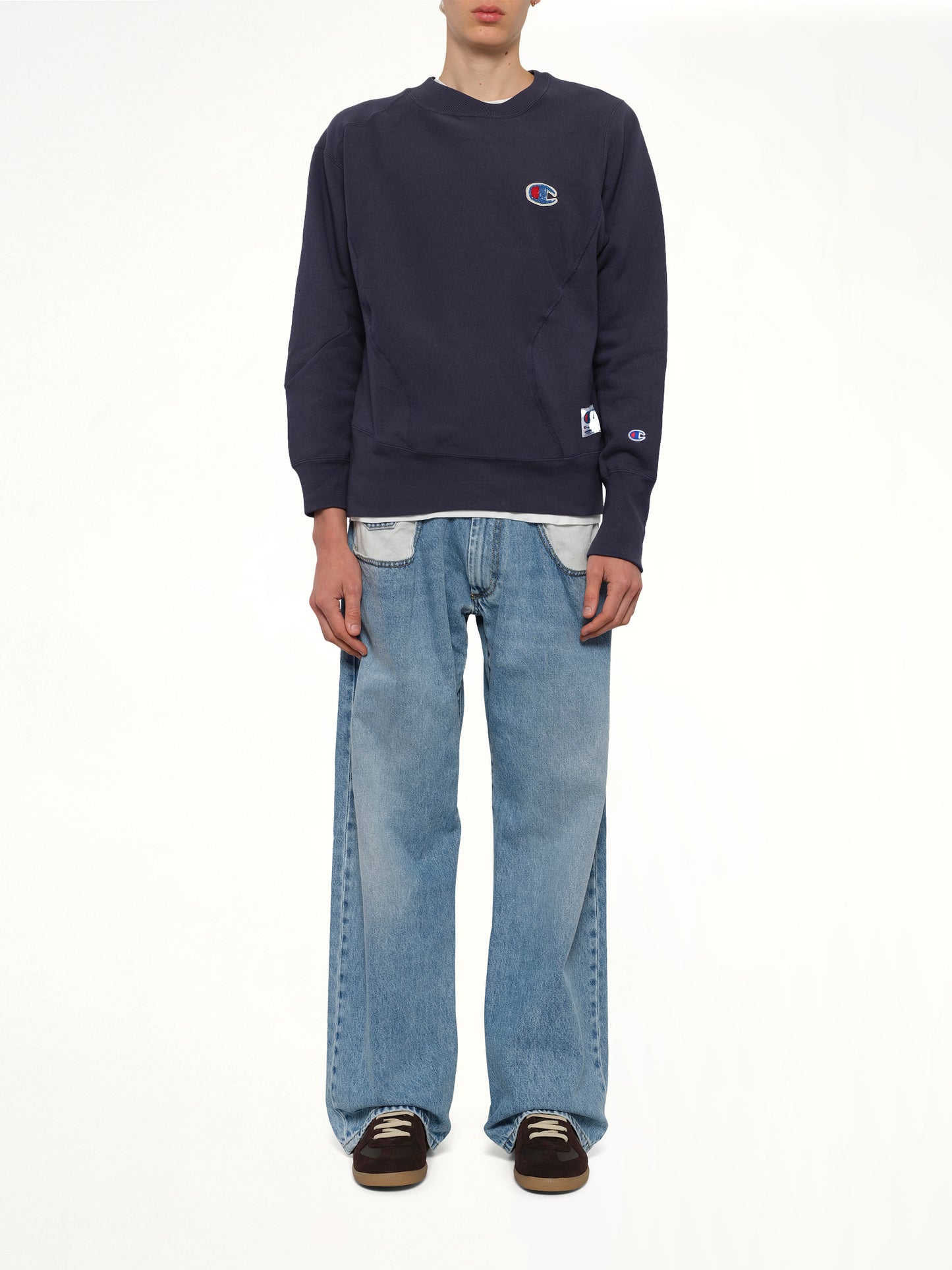 Undercover X Champion Sweatshirt in Navy