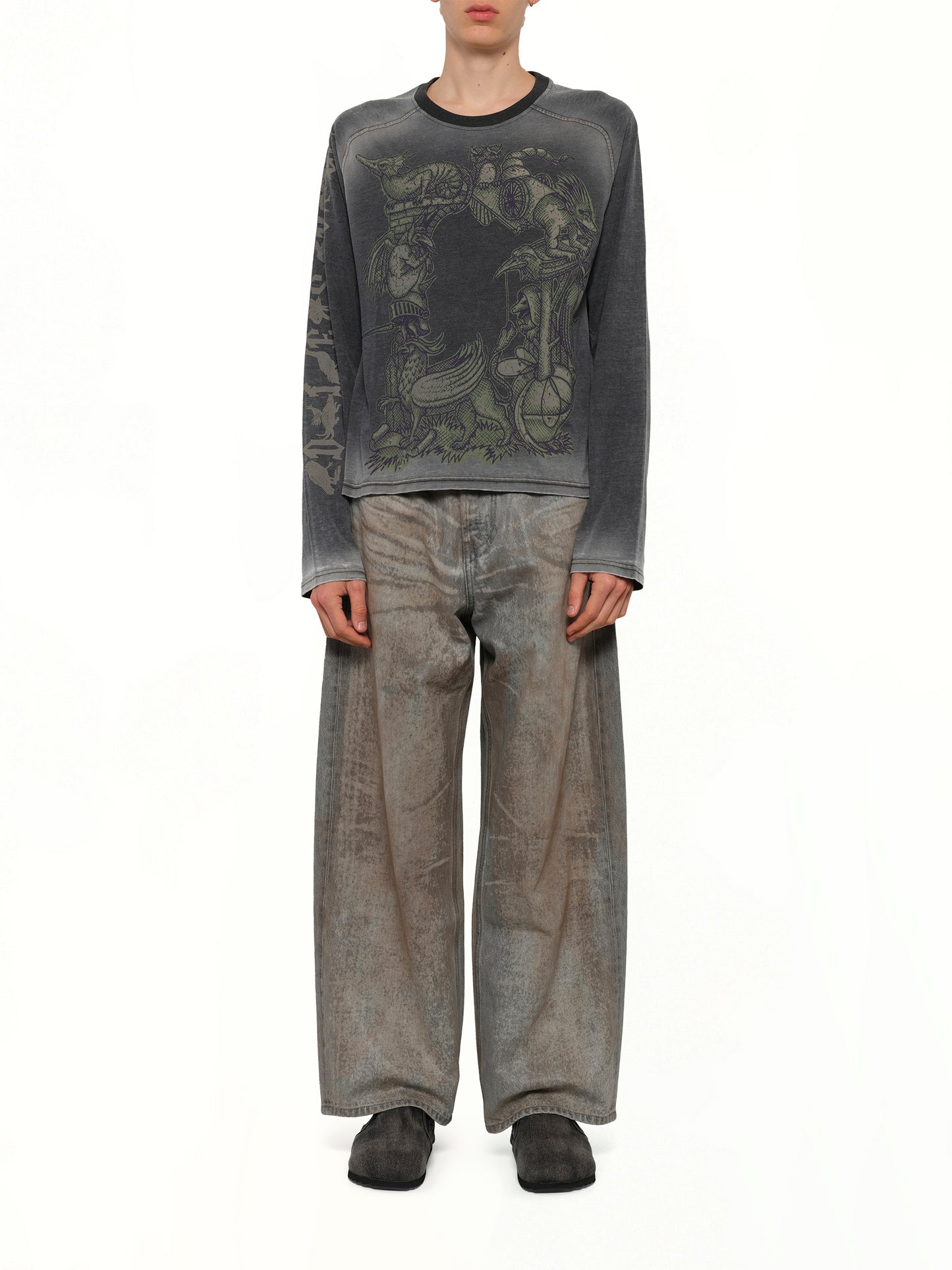 T-JORI-A LS T-Shirt in Black