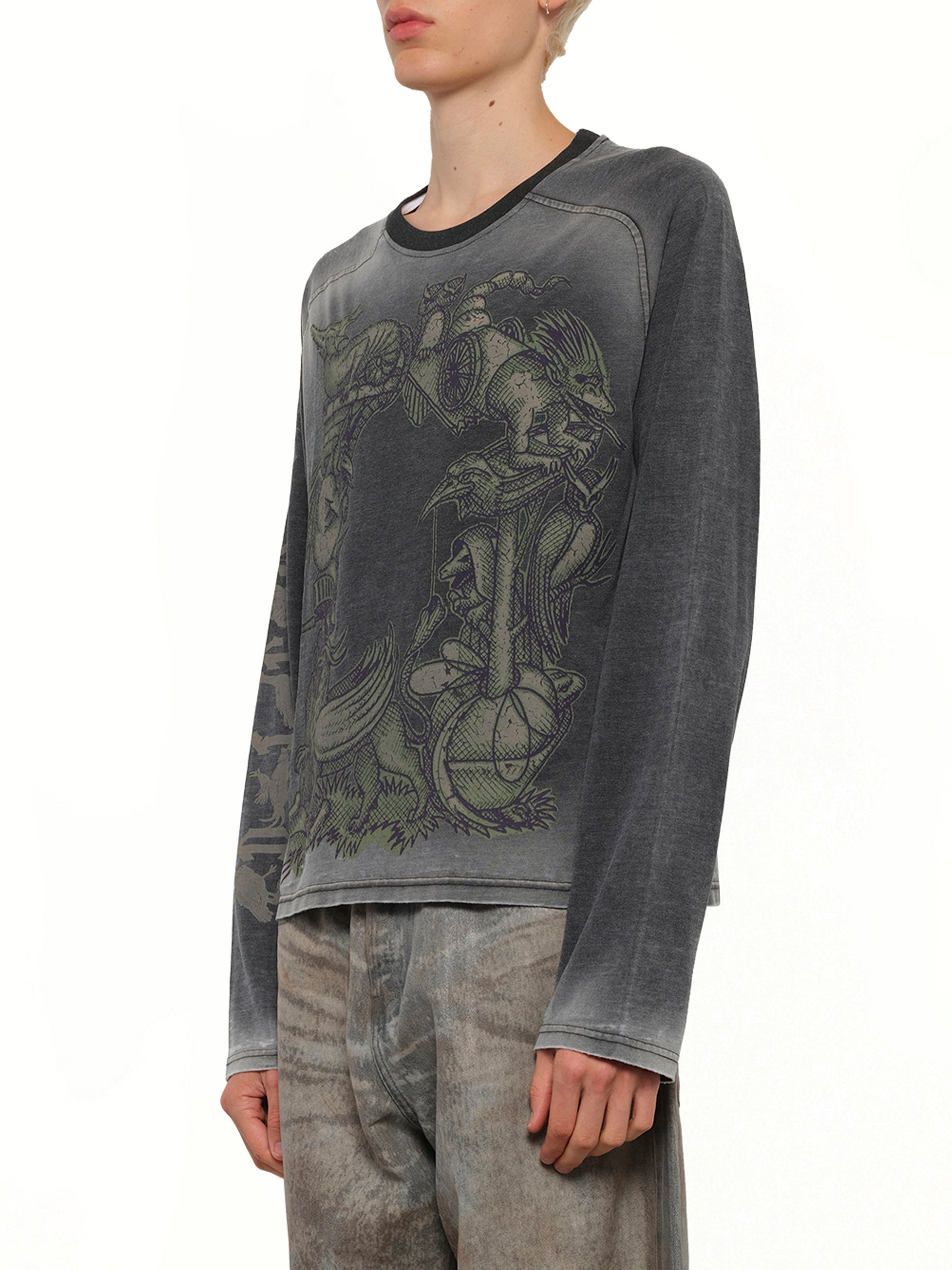 T-JORI-A LS T-Shirt in Black