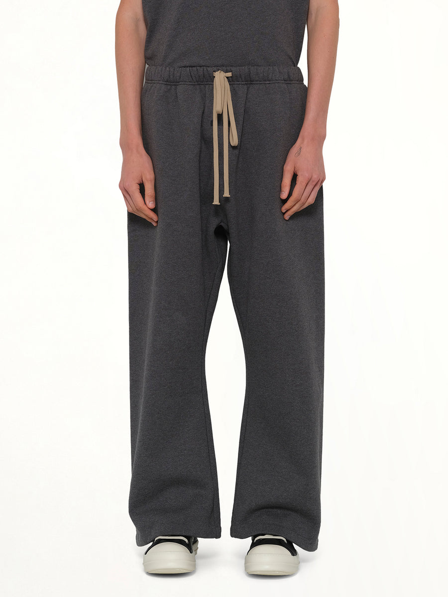 Flare Sweatpant in Charcoal Heather