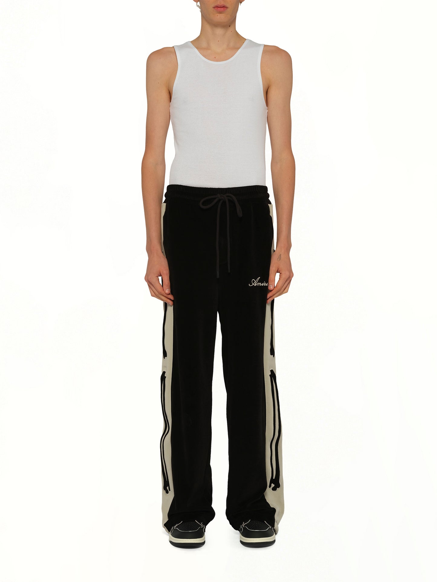 Bones Track Pant in Black