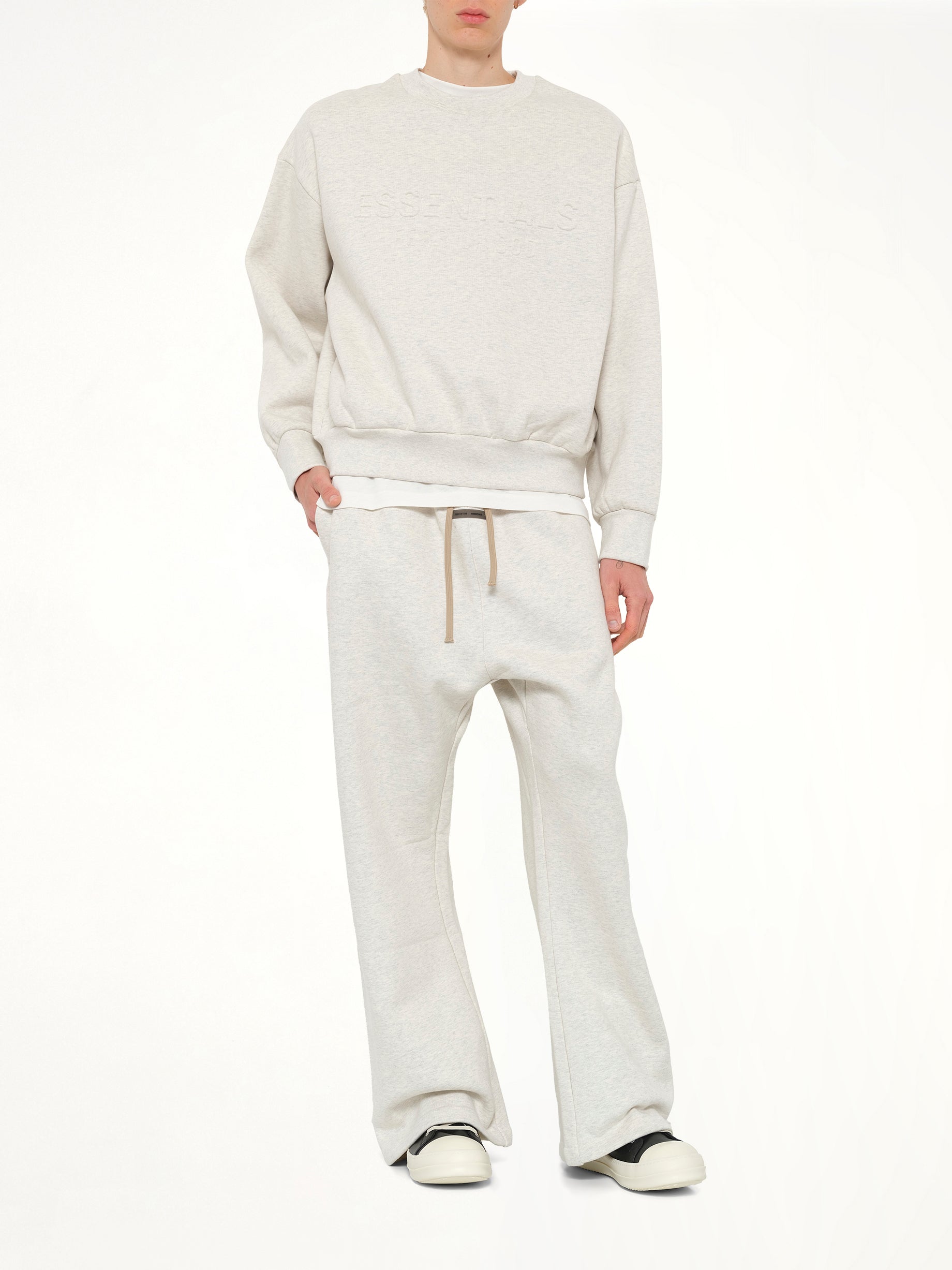 Classic Crewneck Sweatshirt in Oatmeal Heather