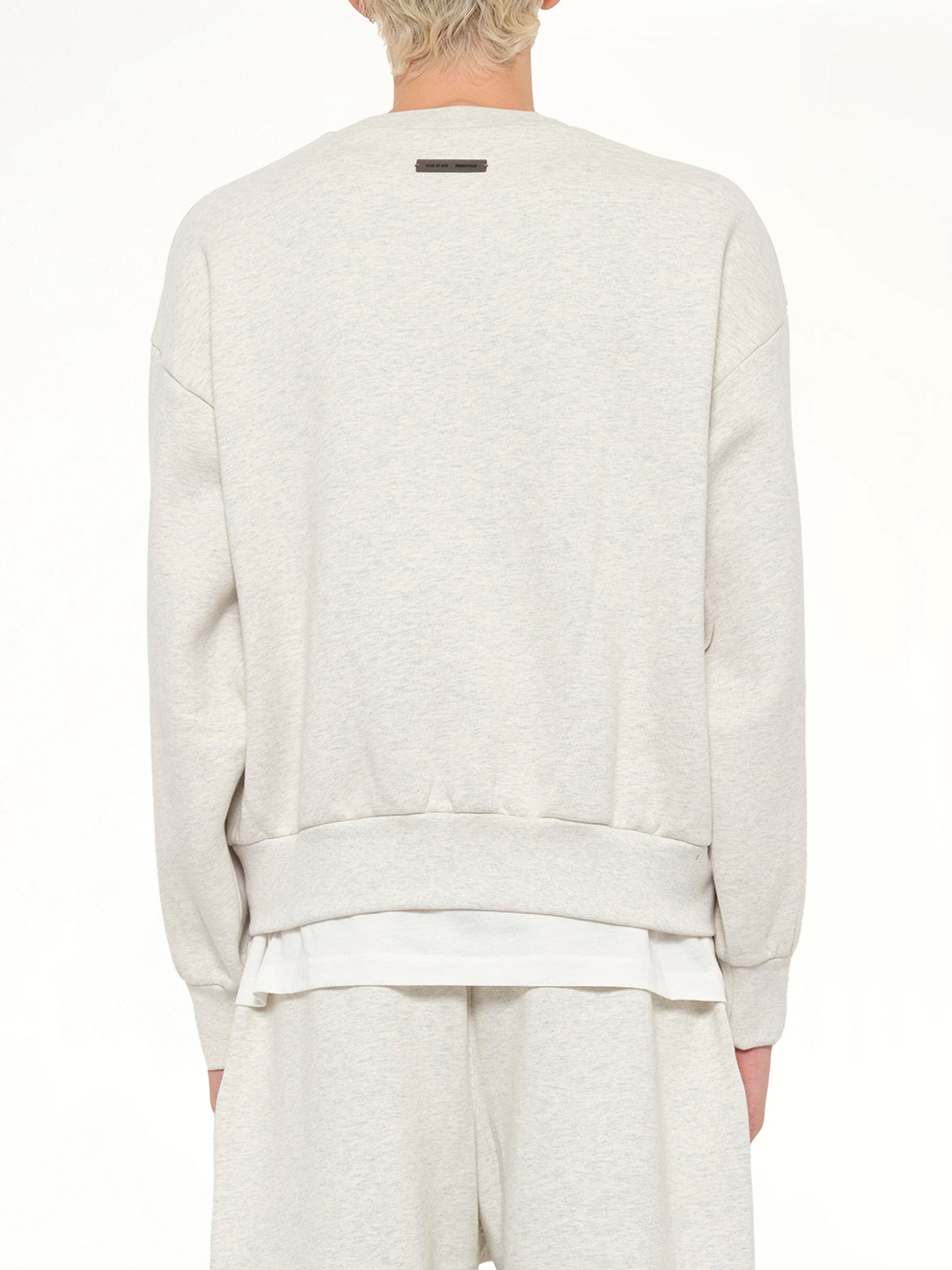 Classic Crewneck Sweatshirt in Oatmeal Heather