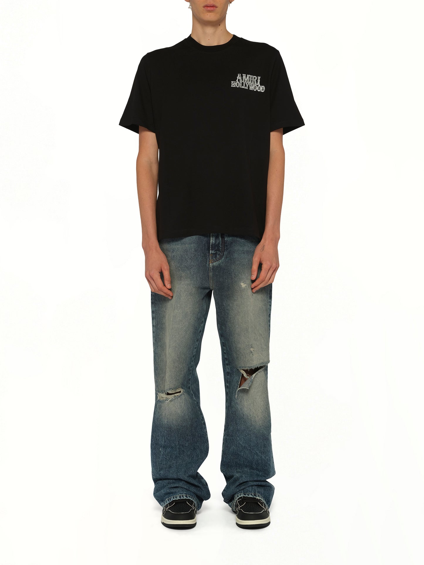 Amiri Hollywood City T-Shirt in Black
