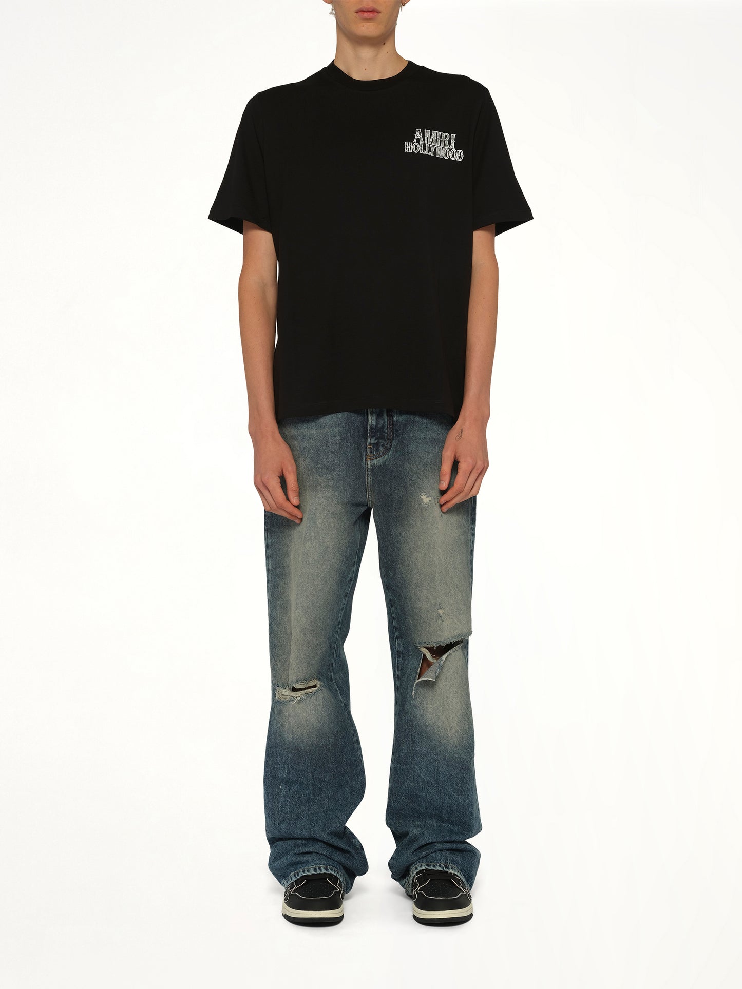 Amiri Hollywood City T-Shirt in Black