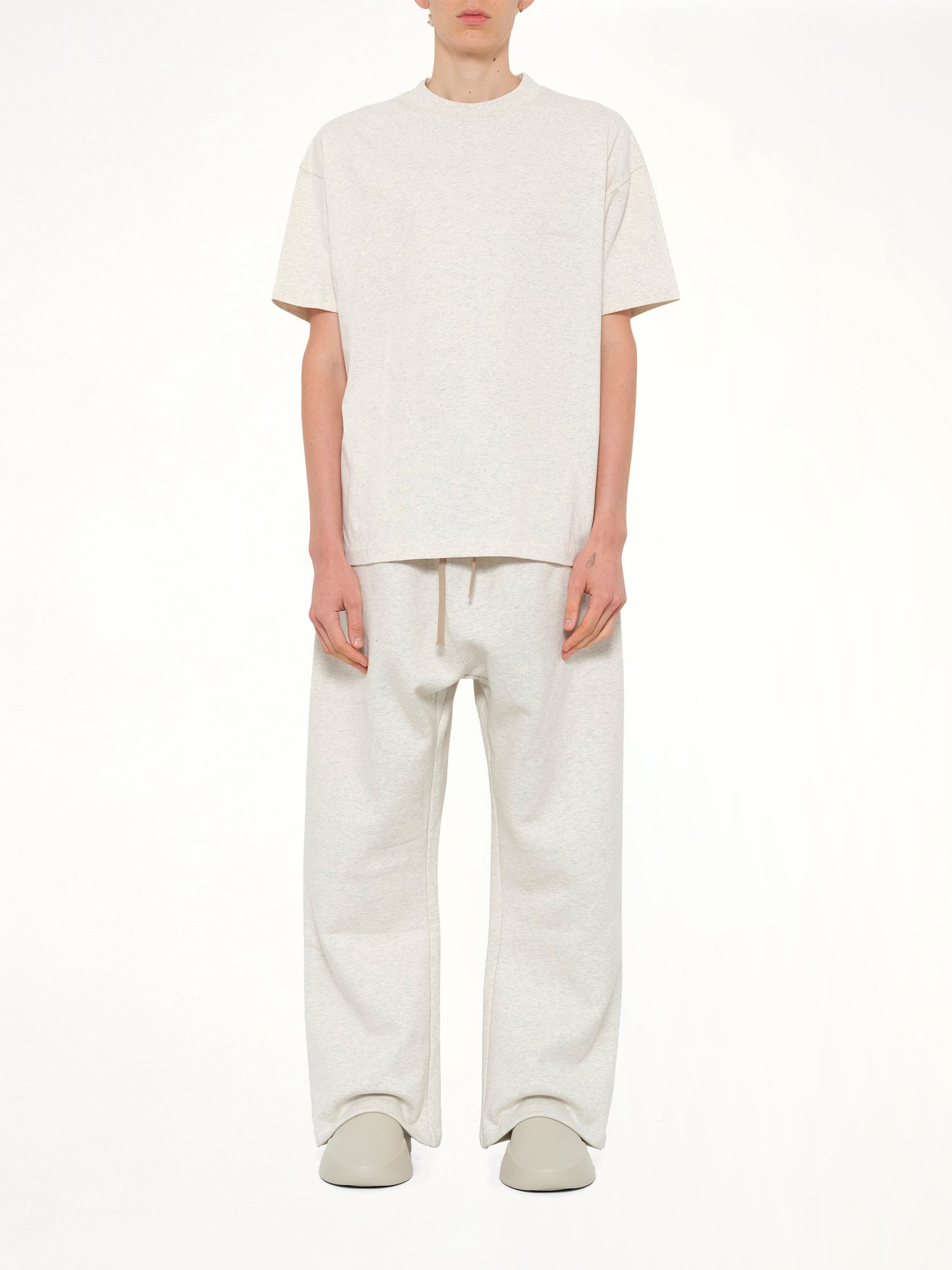 Classic Short Sleeve T-Shirt in Oatmeal Heather