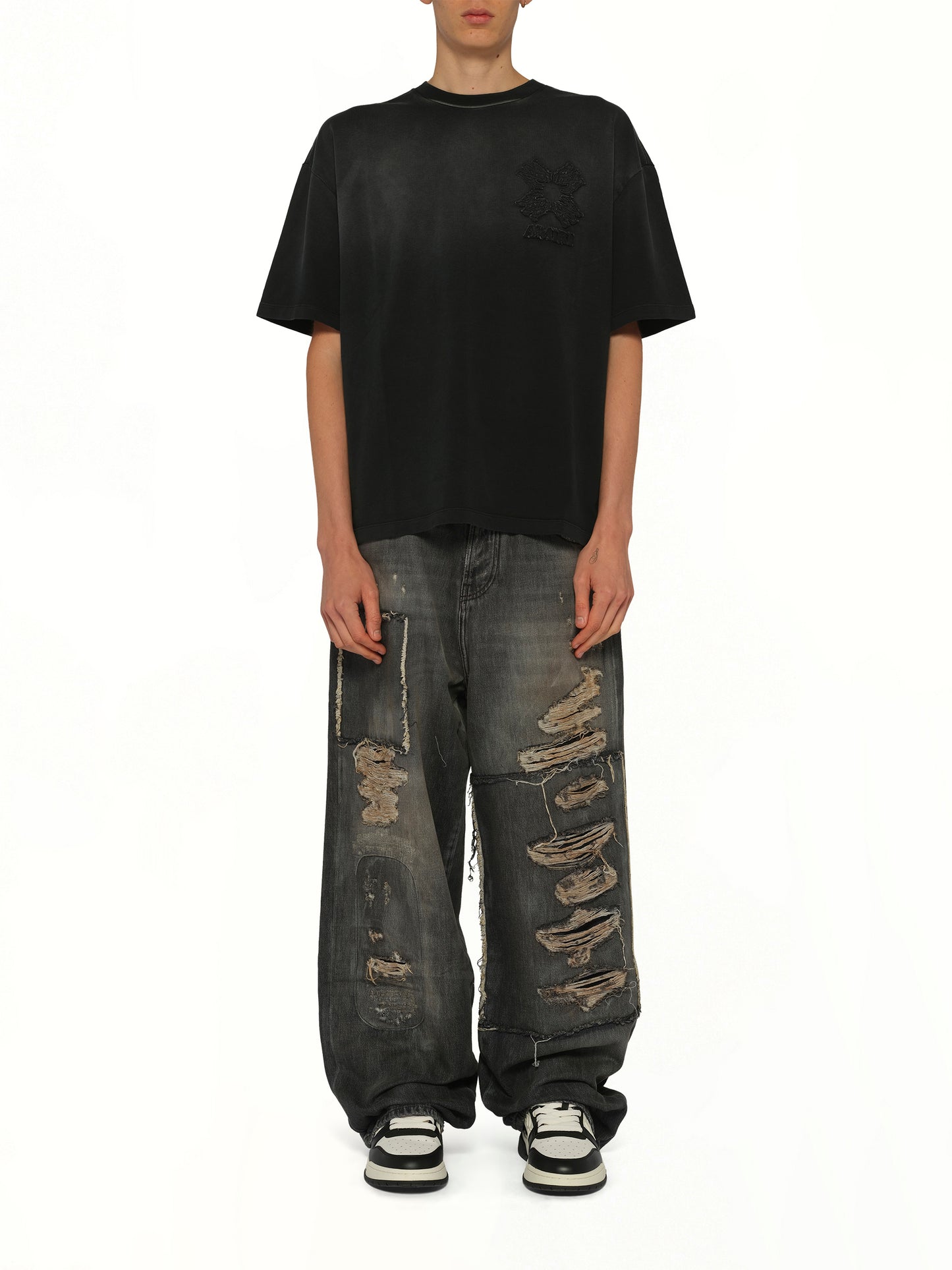 MA Quad Oversized T-Shirt in Black