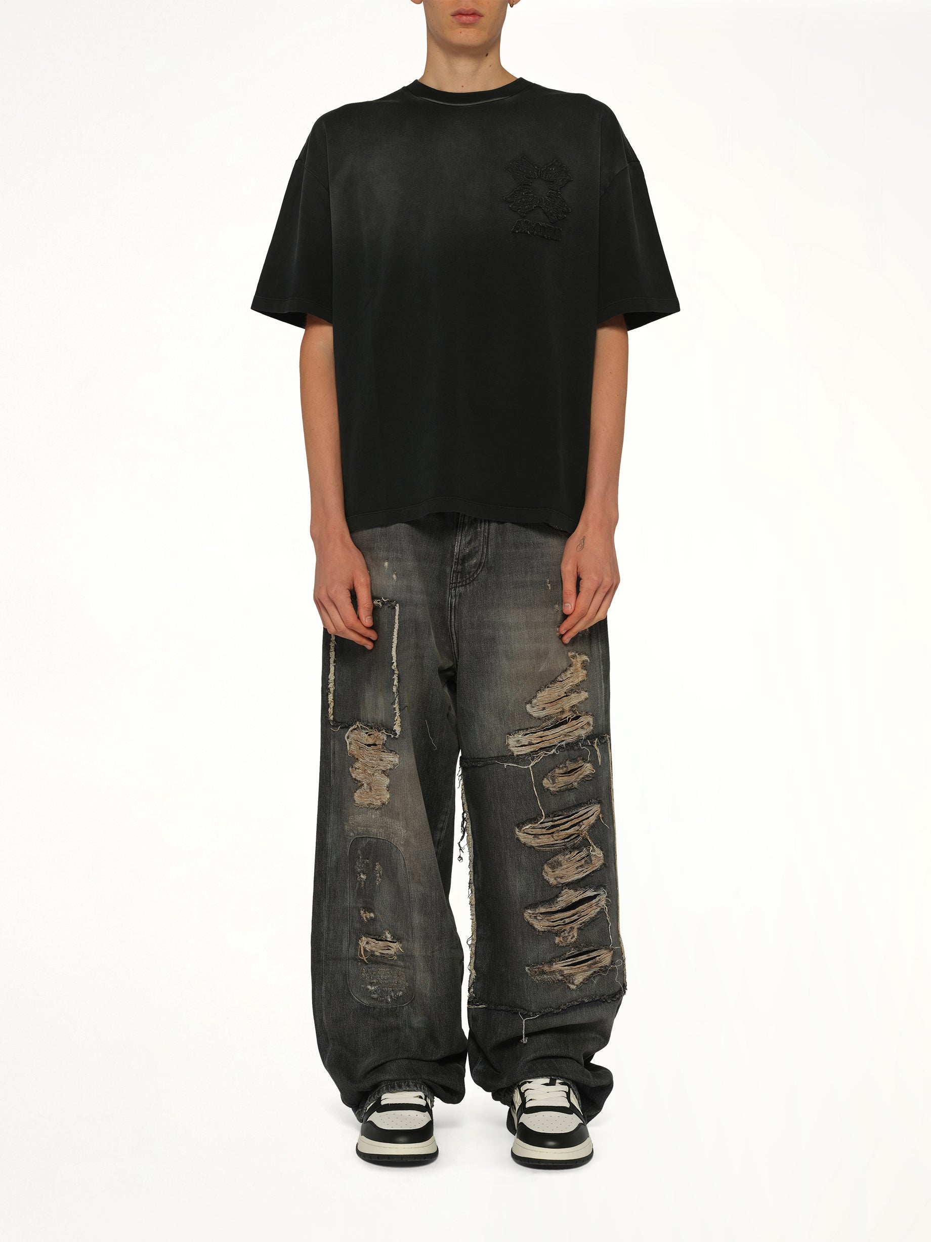 MA Quad Oversized T-Shirt in Black