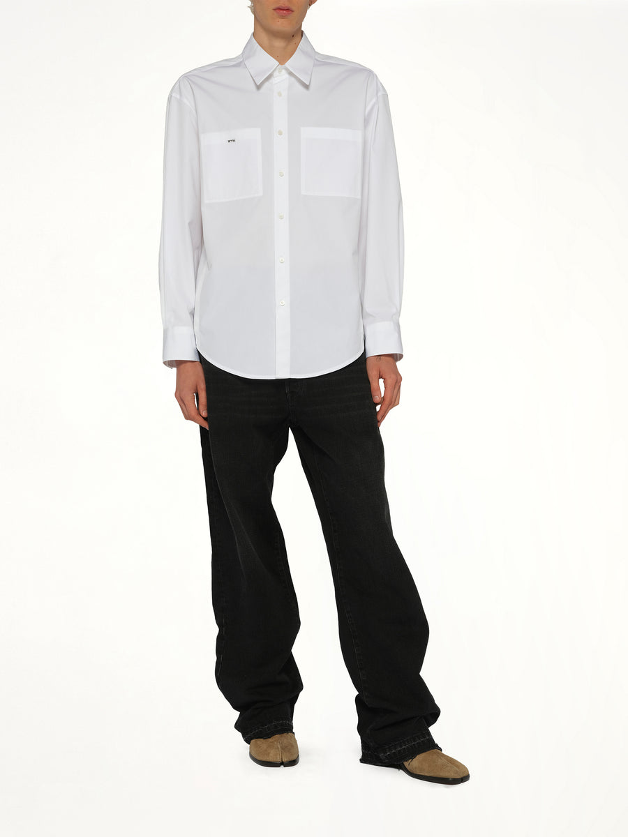 Pocket Shirt in White