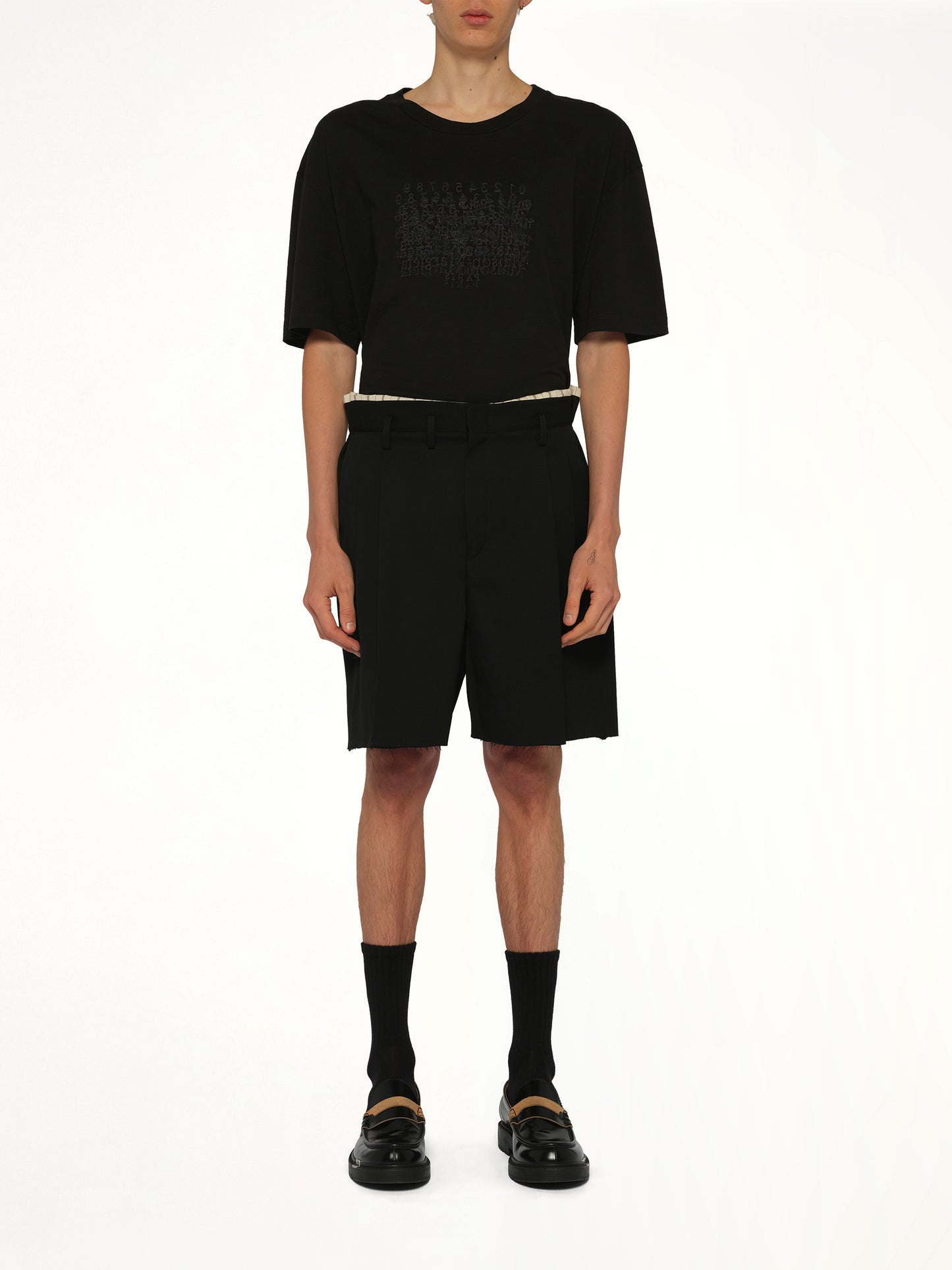 Tailored Shorts in Black