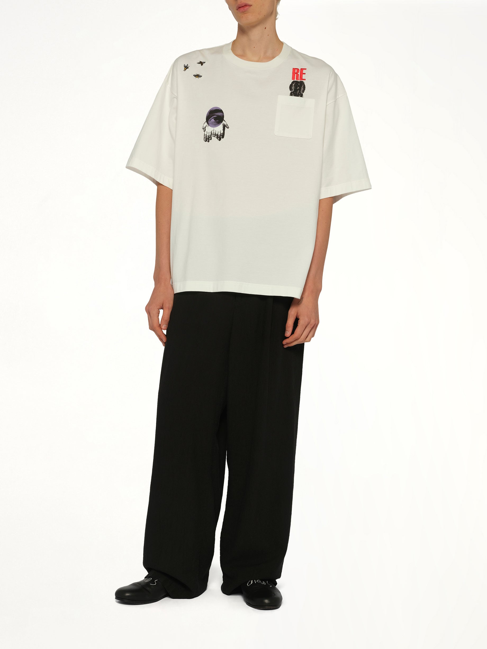 Mind Parasite T-Shirt in White