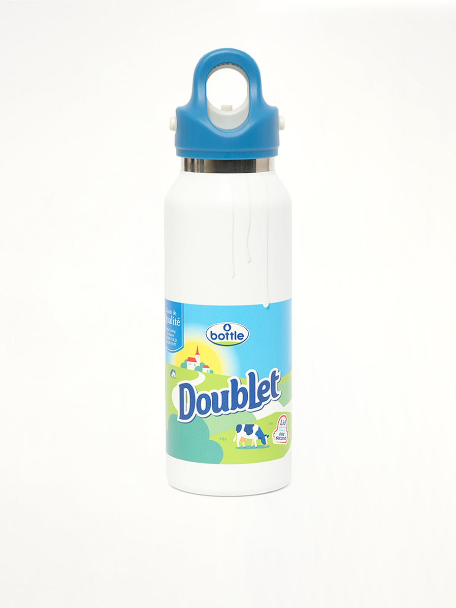 Fridge Style Water Bottle/Small in Milk