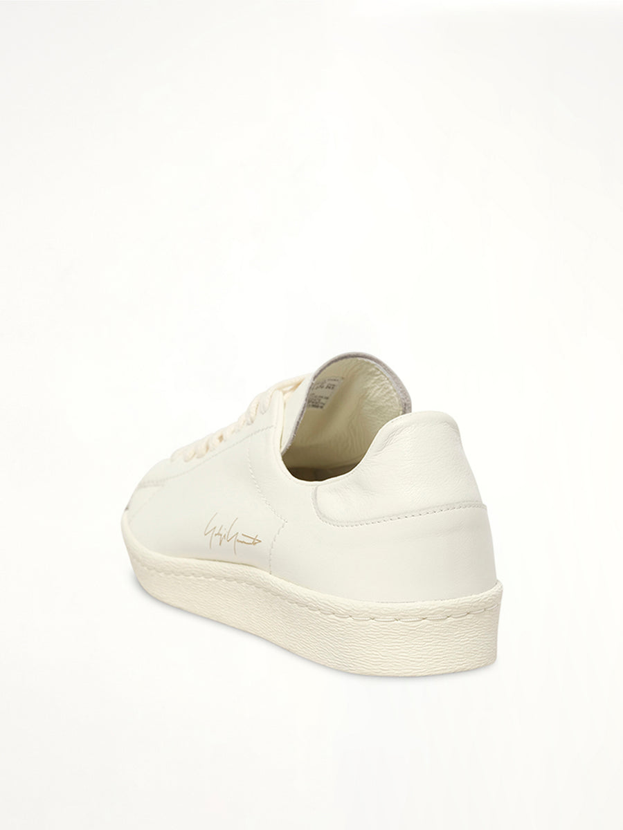 Y-3 Superstar in Off White Back View | Y-3