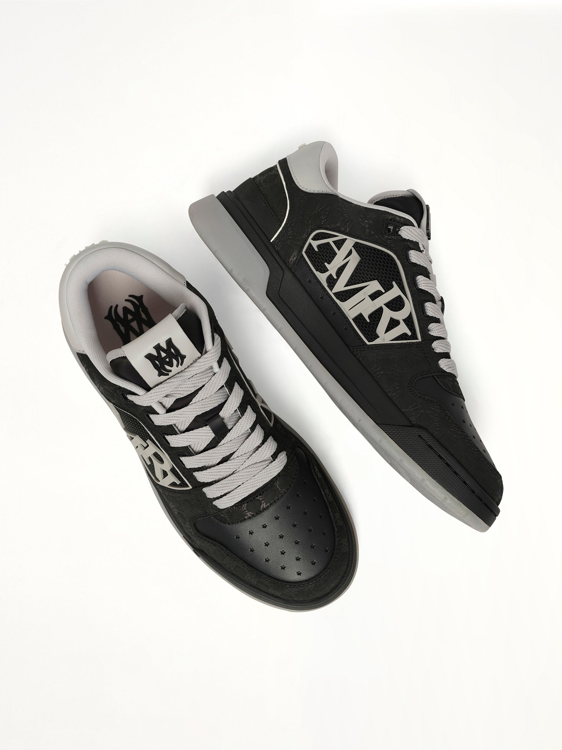 Classic Low in Black Top View | AMIRI