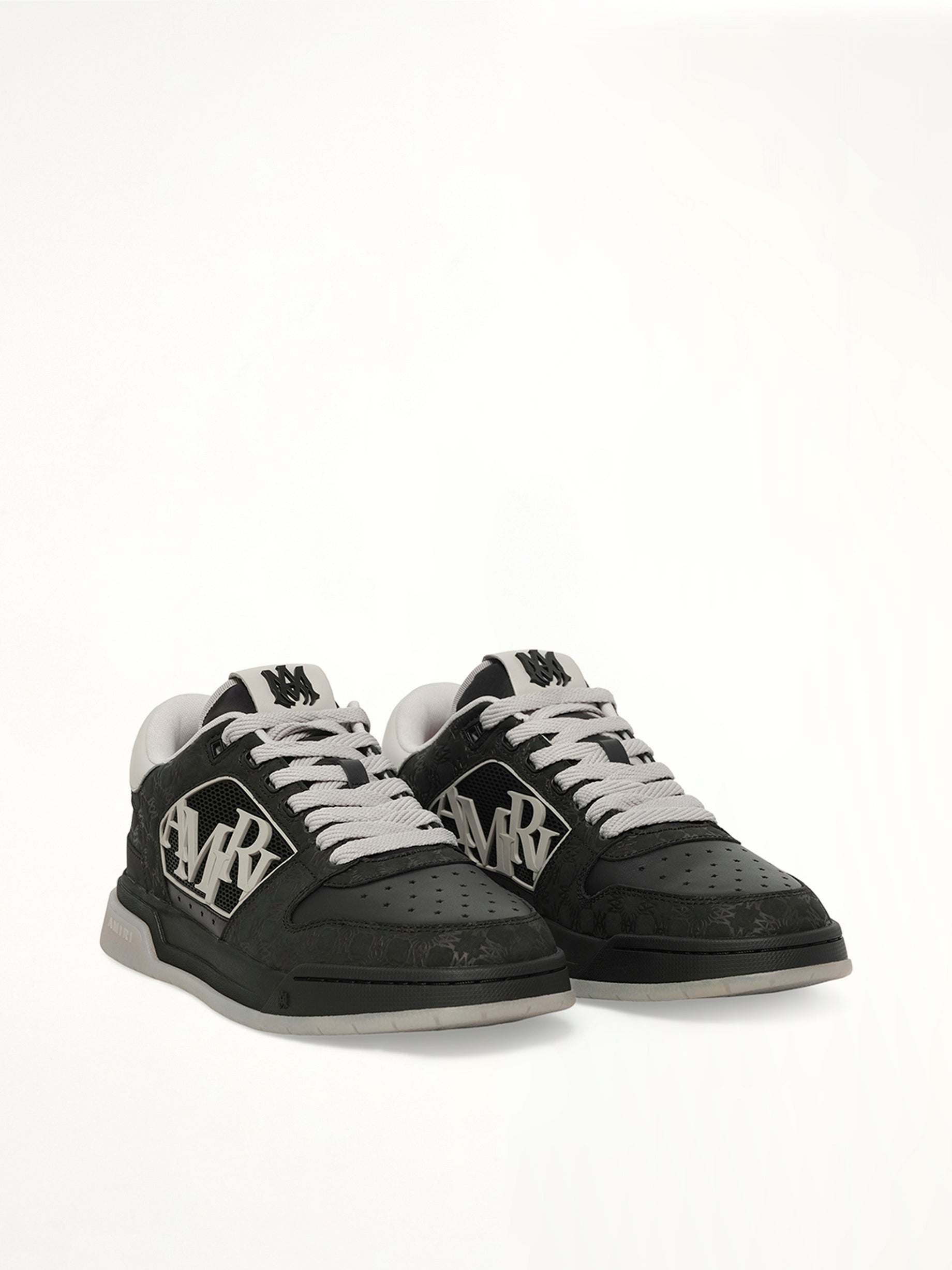 Classic Low in Black Front View | AMIRI