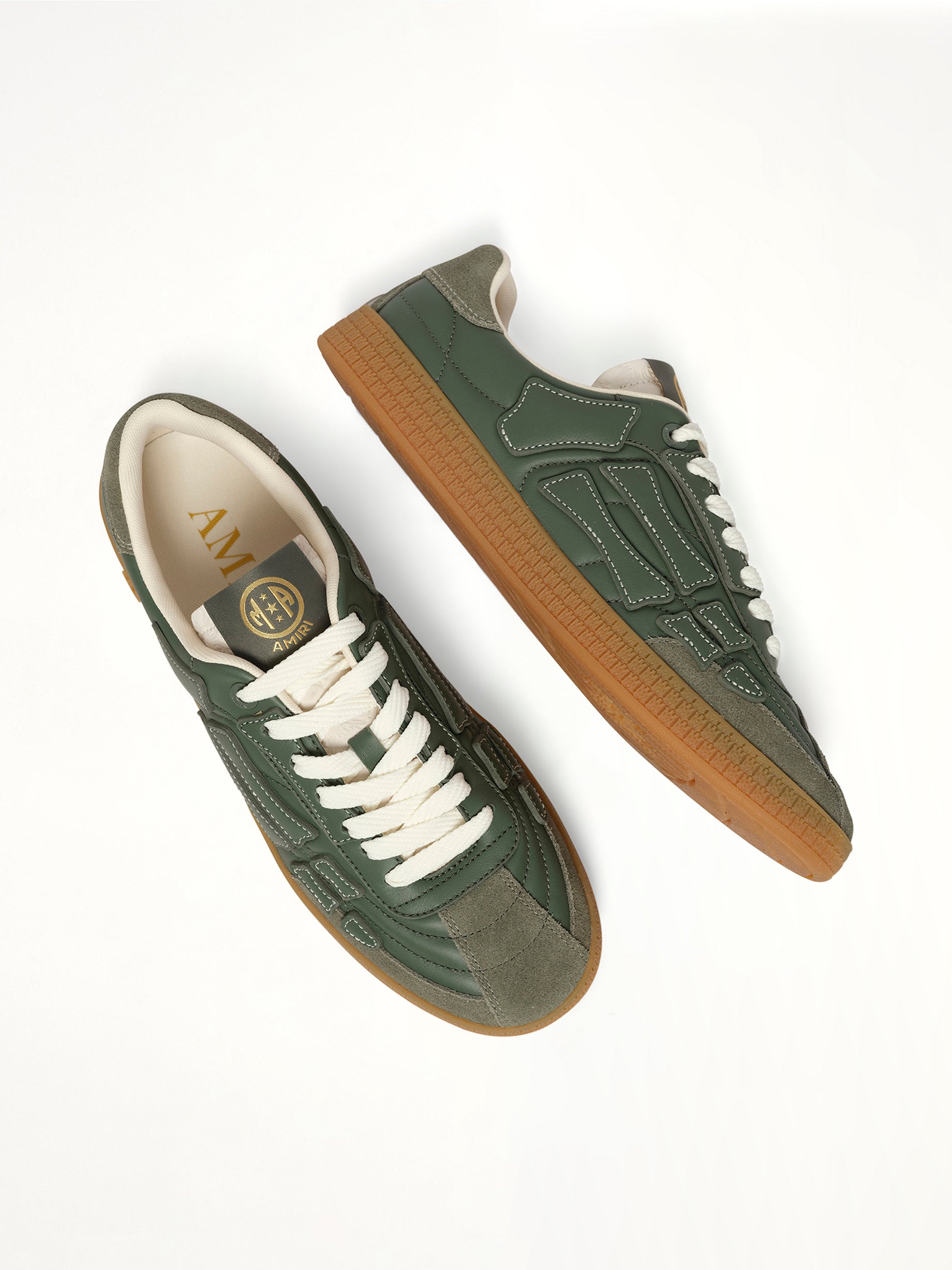 Pacific Football in Dark Sage Top View | AMIRI