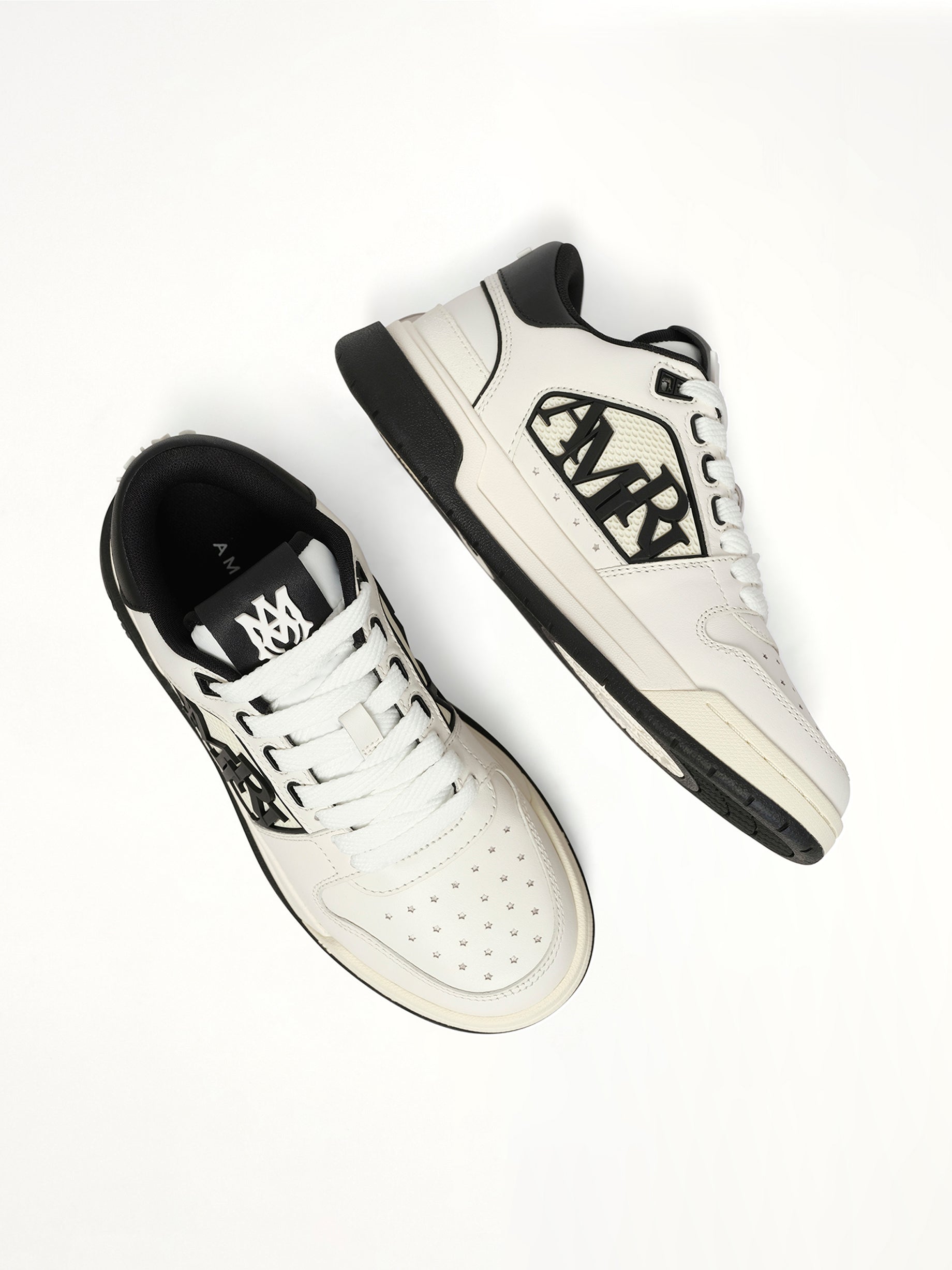 Classic Low in White Top View | AMIRI