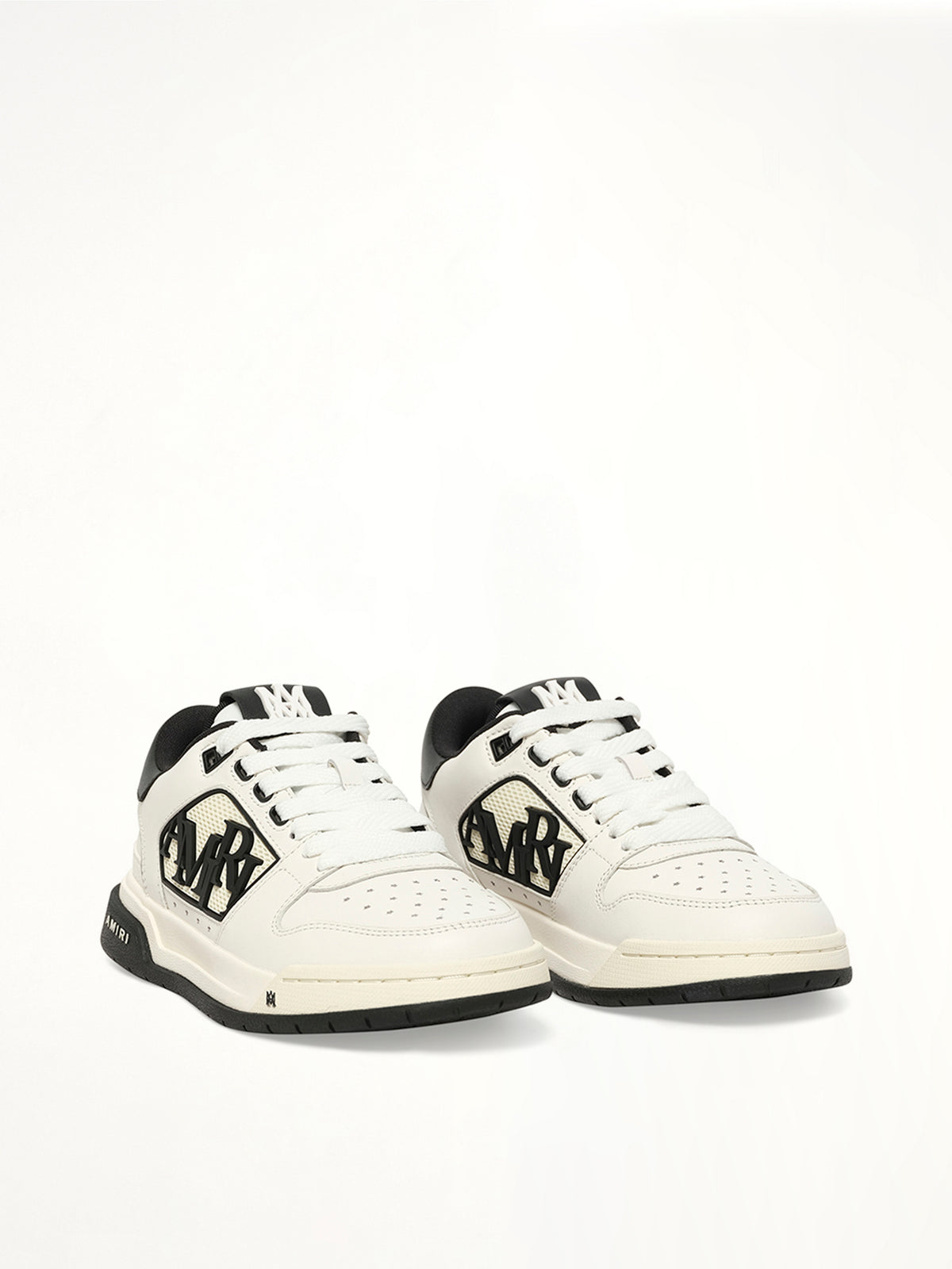 Classic Low in White Front View | AMIRI