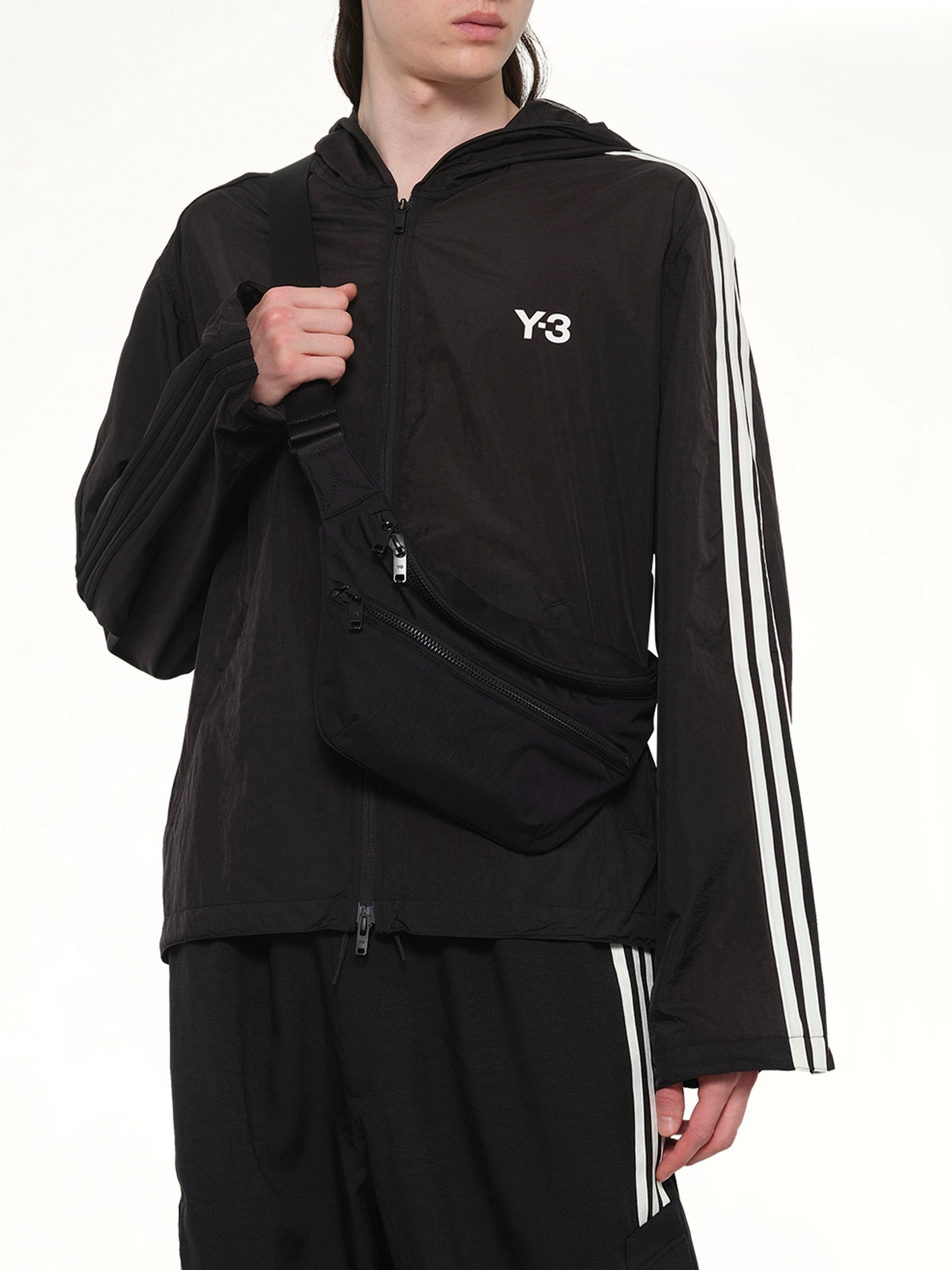 Y-3 黑色腰包