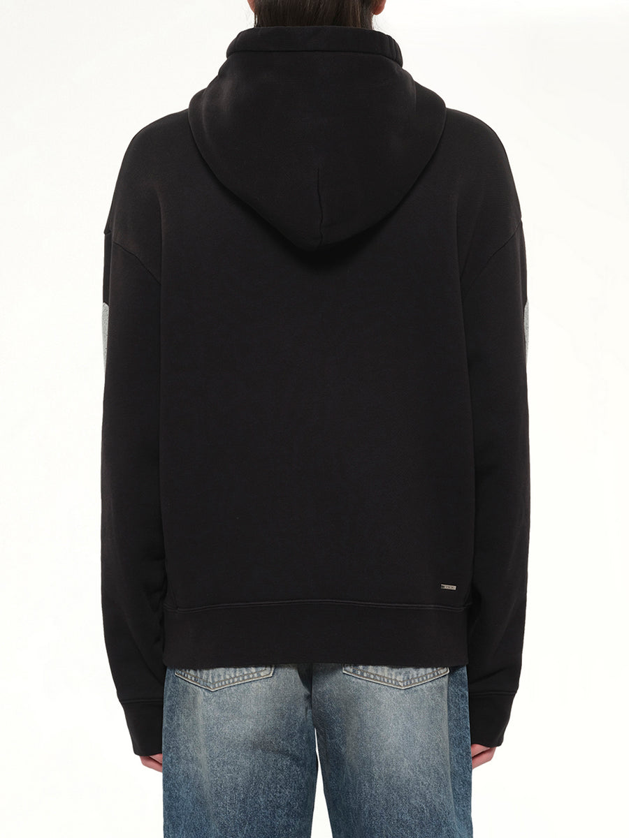 Bones Oversized Hoodie in Black