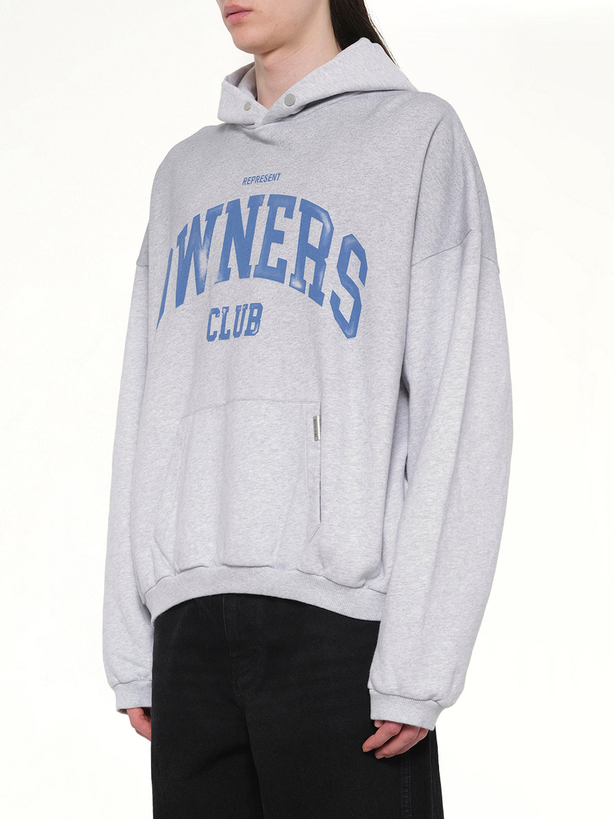 Represent Owners Club 喷溅冰灰混色连帽衫
