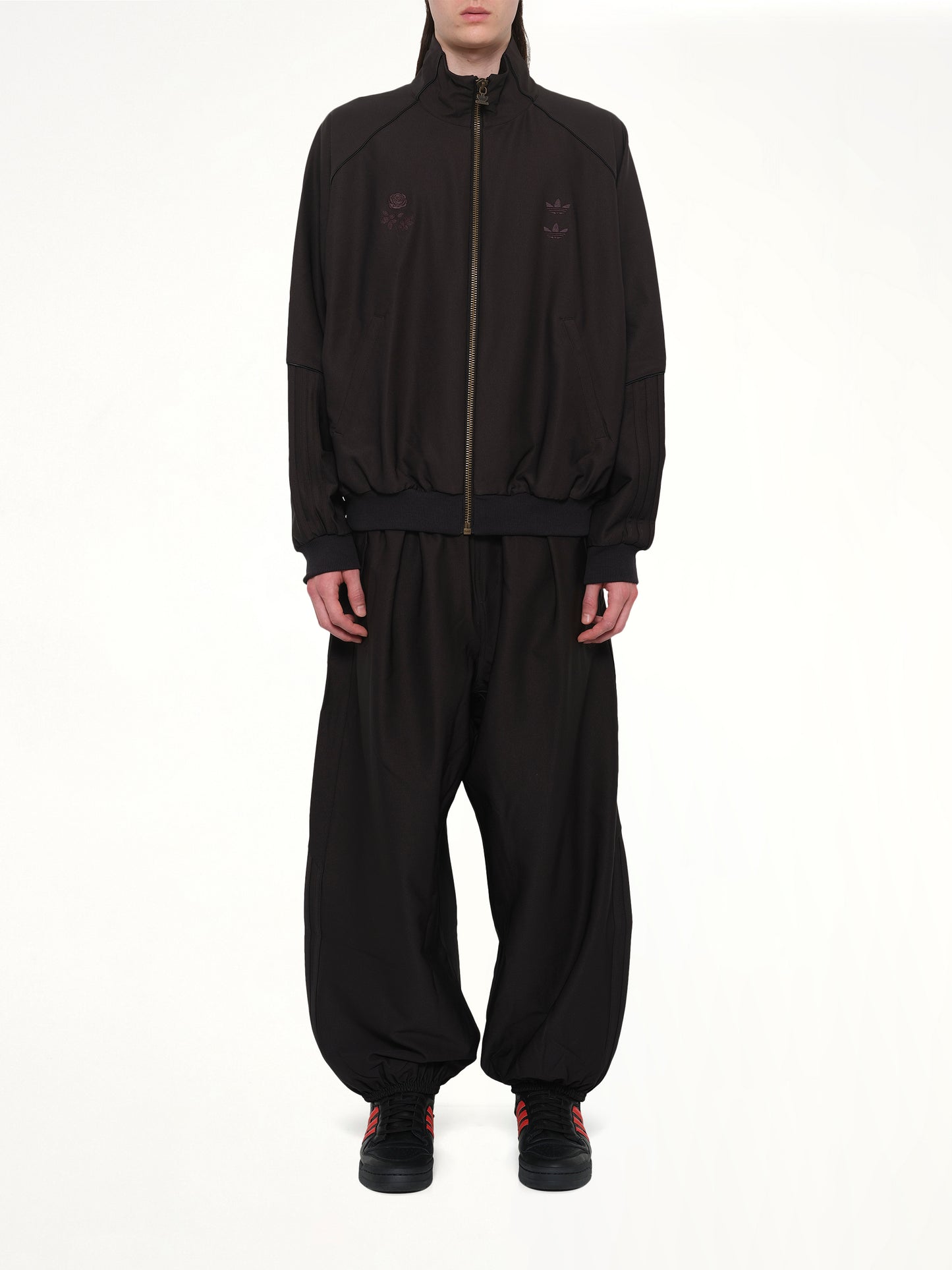 Adidas X Chavarria Twill Track Jacket in Black