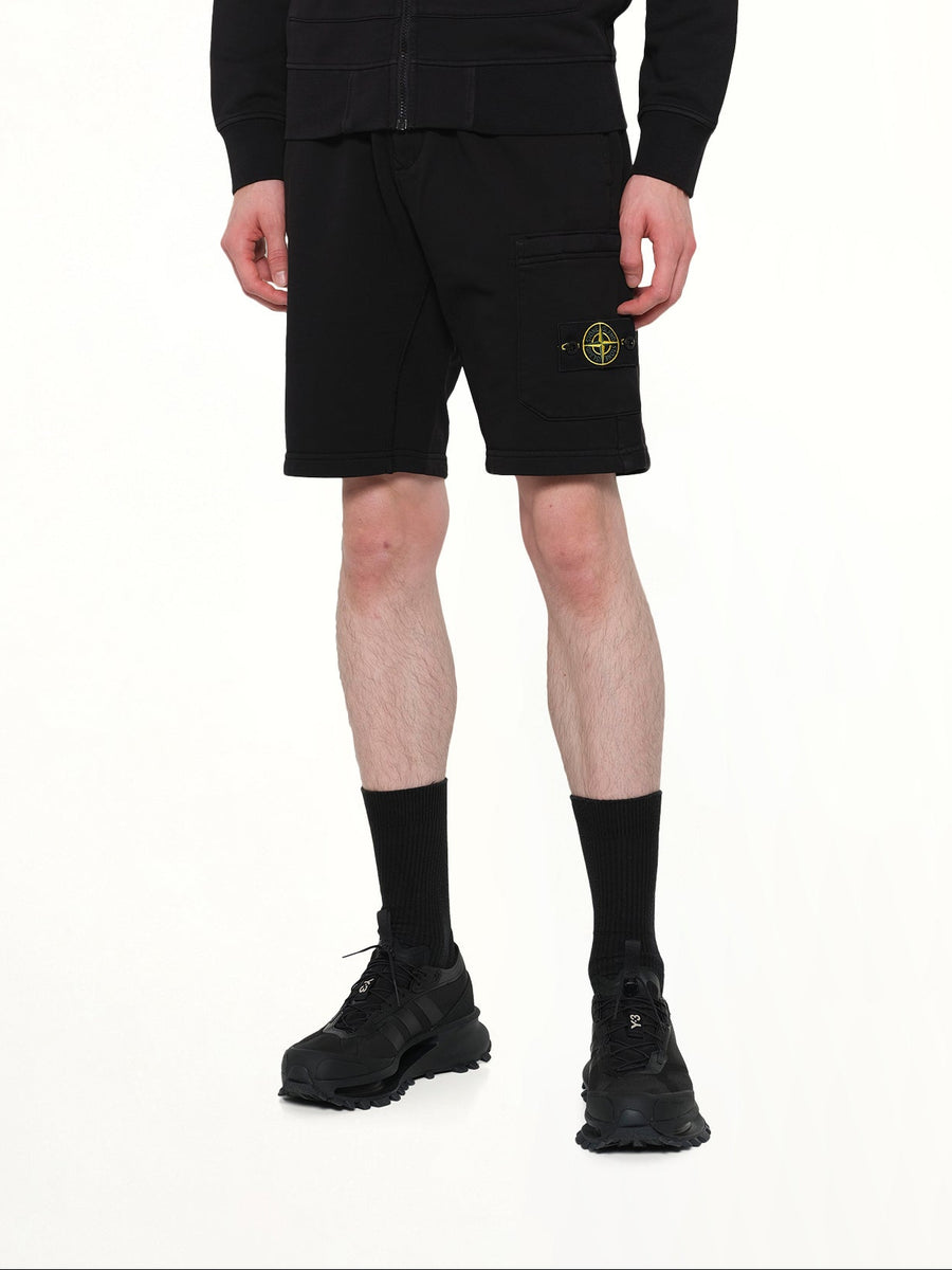 6200011 Organic Cotton Shorts in Black