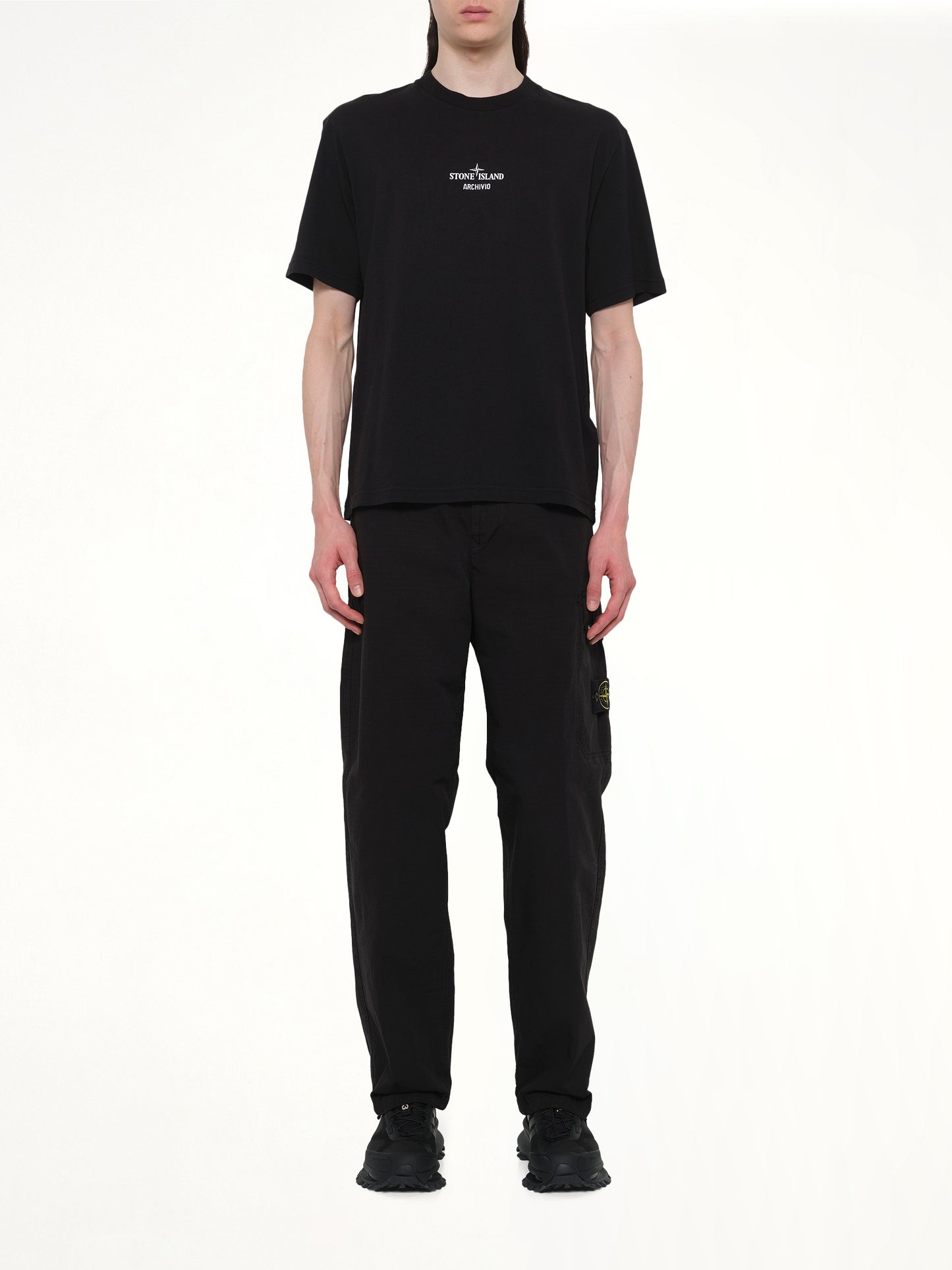 210003 Archivo S/S T-Shirt in Black