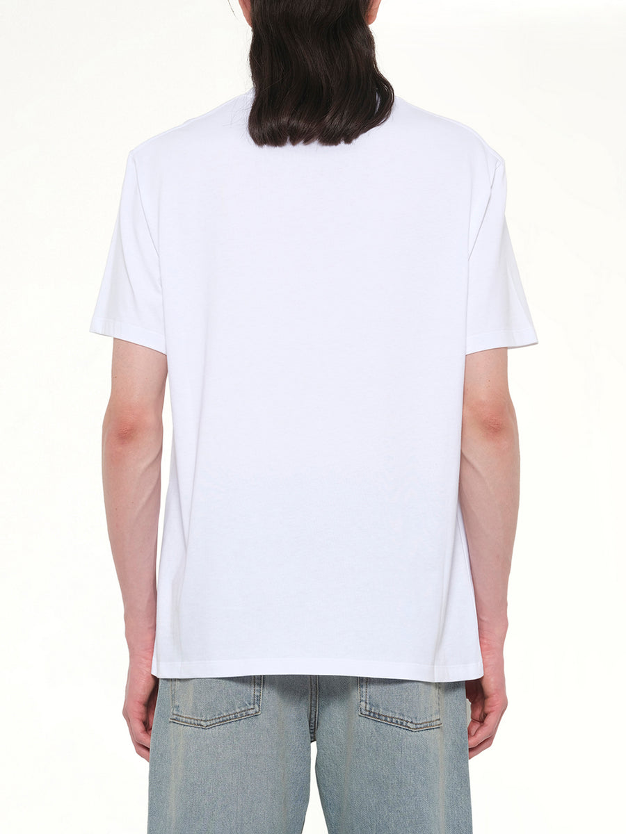 Anagram Cat T-Shirt in White