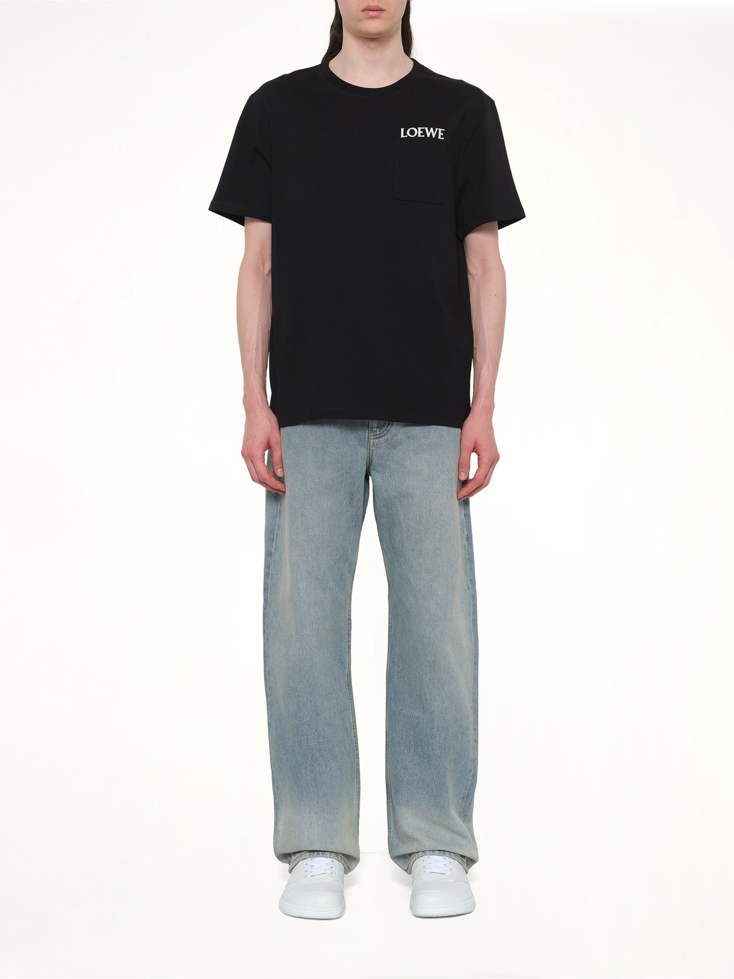 Loewe Relaxed Fit T-Shirt in Black