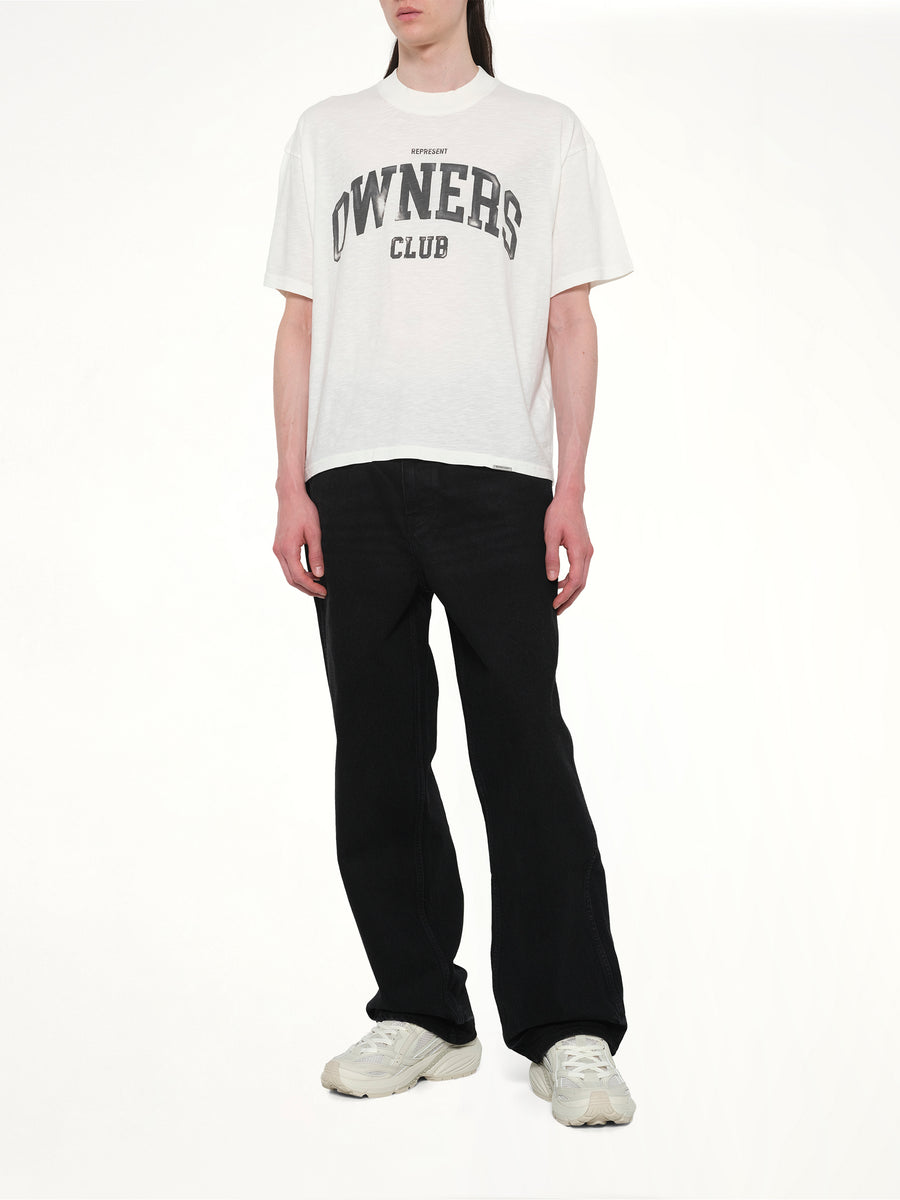 Represent Owners Club T-Shirt in Flat White