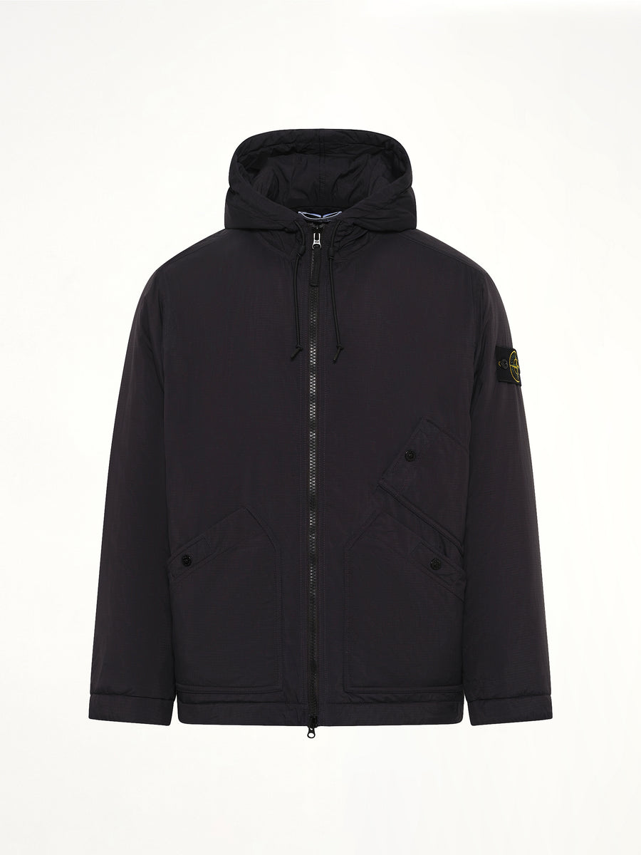 4100018 Ripstop Short Parka in Black
