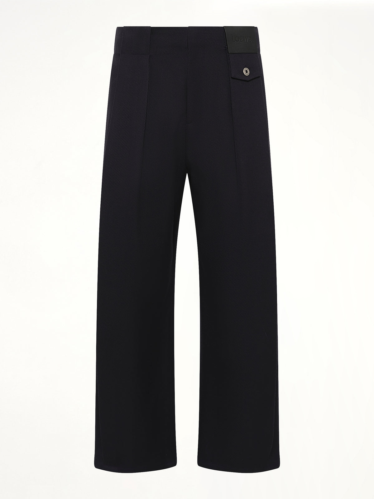 Belted Trouser AF in Dark Navy Blue