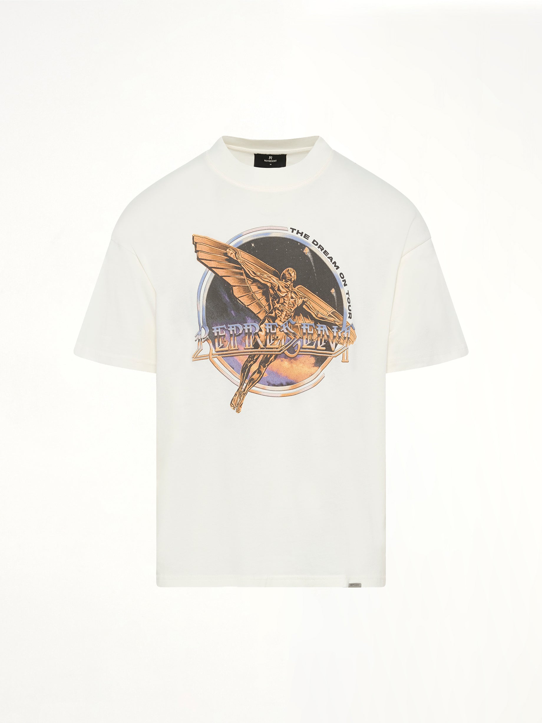 フラットホワイトのゴールデンツアーTシャツ